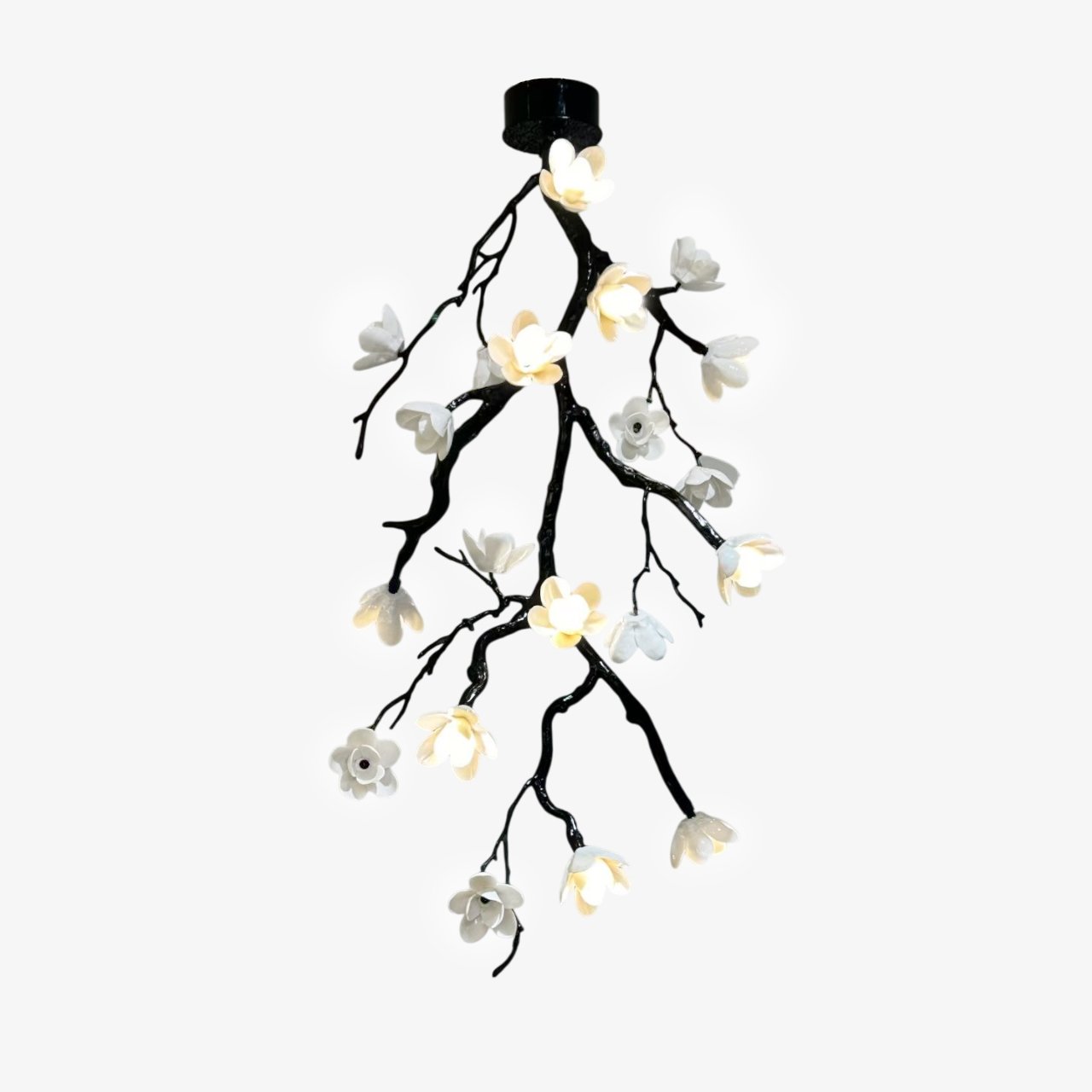 Large Long Branch Flower Chandelier - Blowlighting