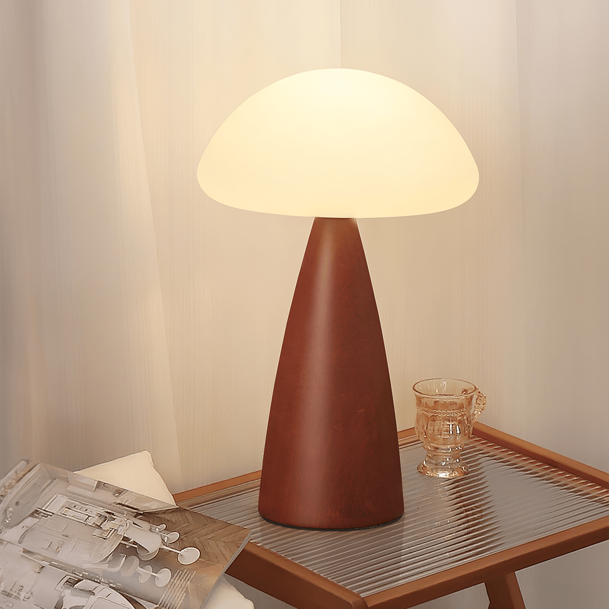 Clara Mushroom Table Lamp - Blowlighting