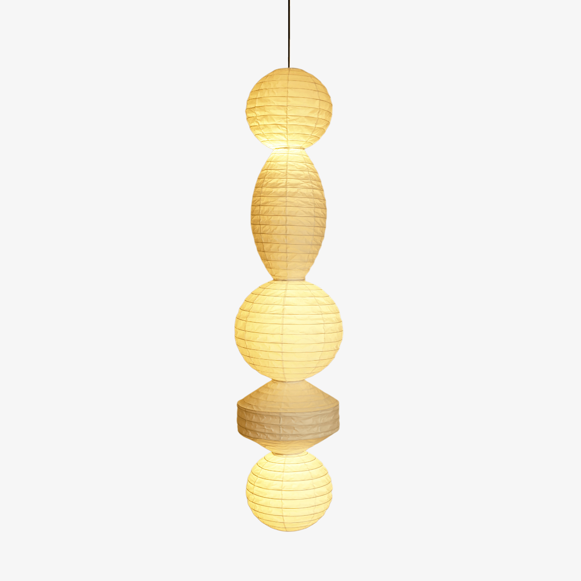 Ori Lantern Series Swag Pendant Lamp - Blowlighting