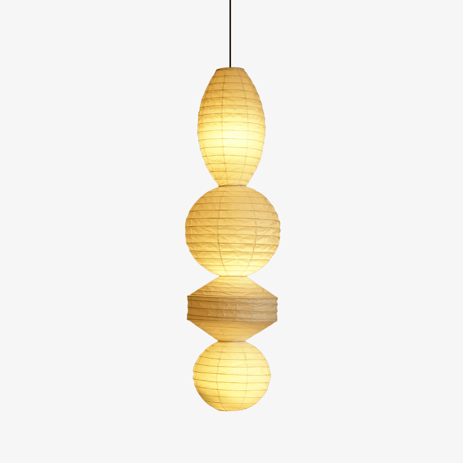 Ori Lantern Series Swag Pendant Lamp - Blowlighting
