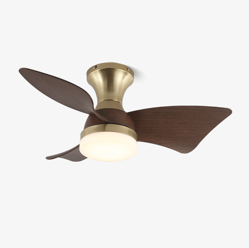 Aureon Modern Wood Ceiling Fan Light - Blowlighting