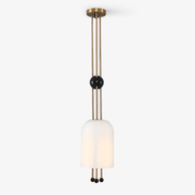 Voloraris Traditional Elegance Metal Glass Pendant Light - Blowlighting