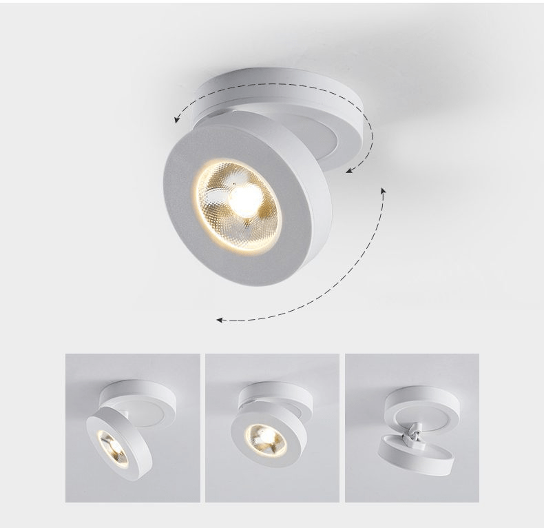 Round Rotating LED Downlight - Blowlighting