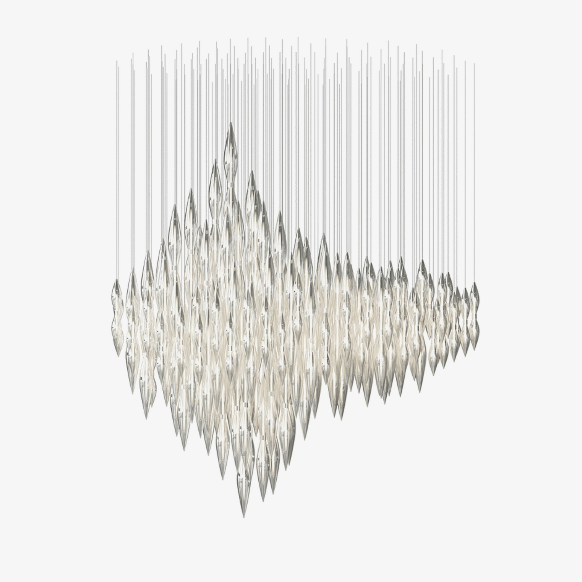 Oloren Prismatic Crystal Chandelier - Blowlighting