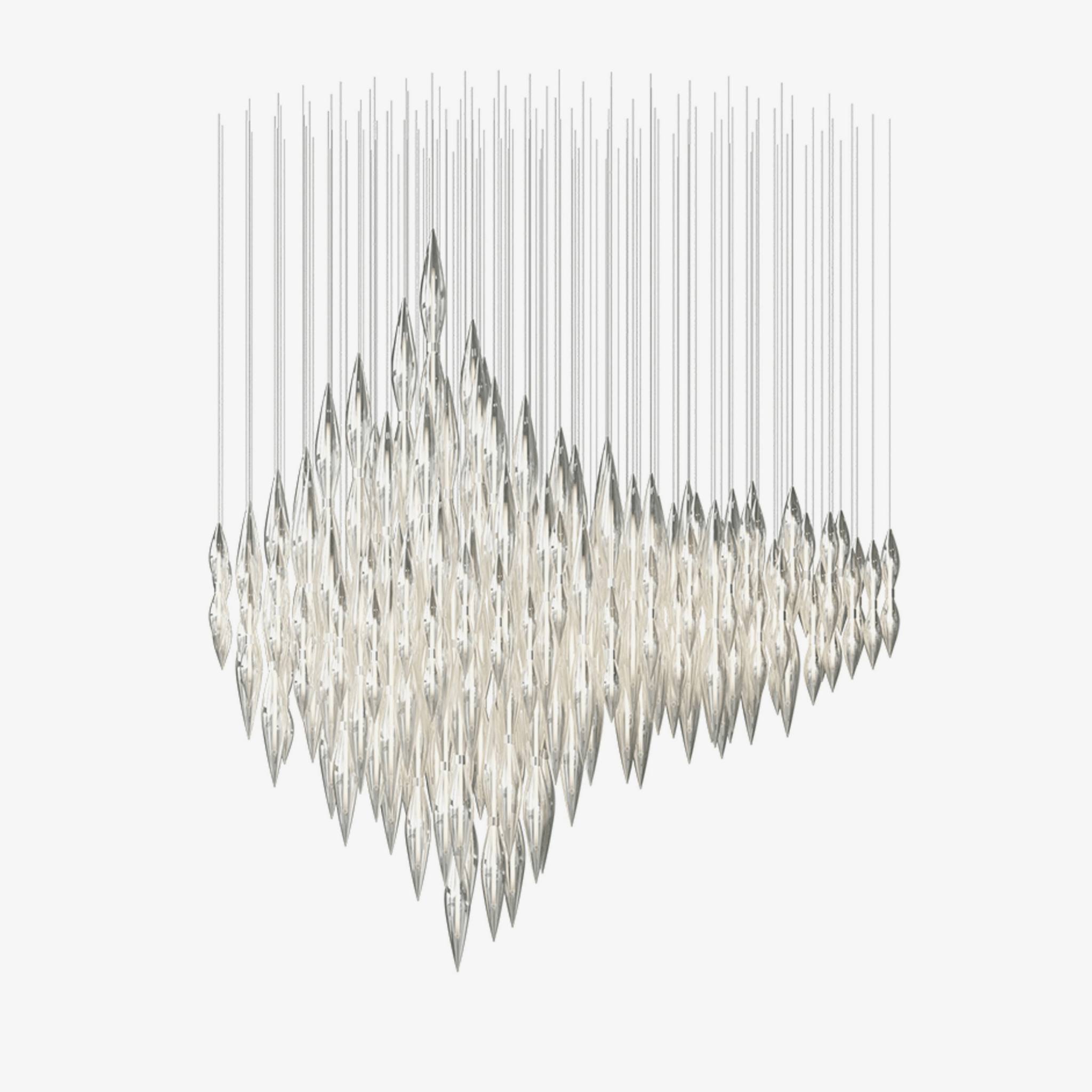 Oloren Prismatic Crystal Chandelier - Blowlighting
