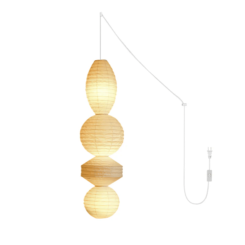Ori Lantern Series Swag Pendant Lamp - Blowlighting