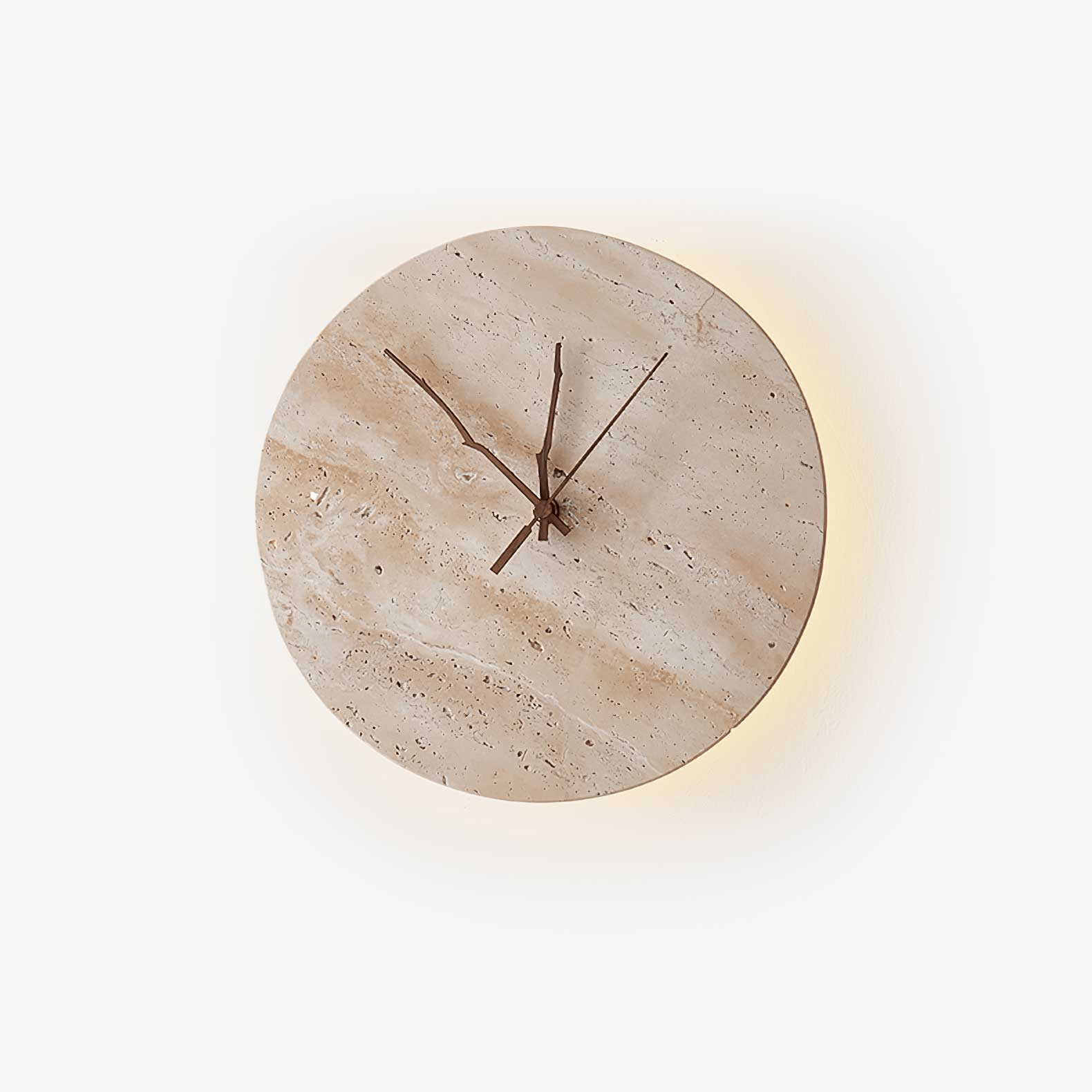 Volira Minimalist Travertine Wall Light - Blowlighting