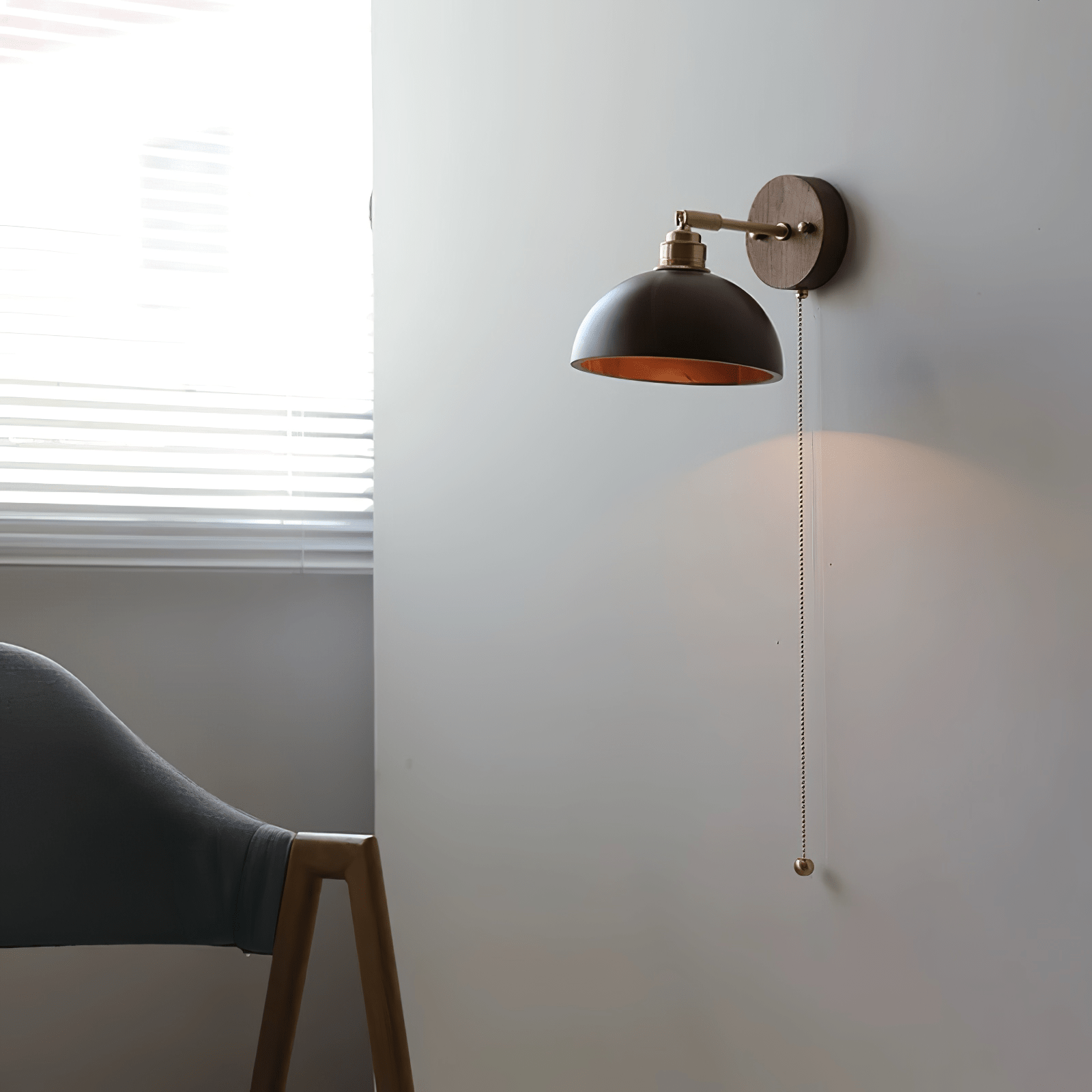 Rhett Pull Wall Lamp - Blowlighting
