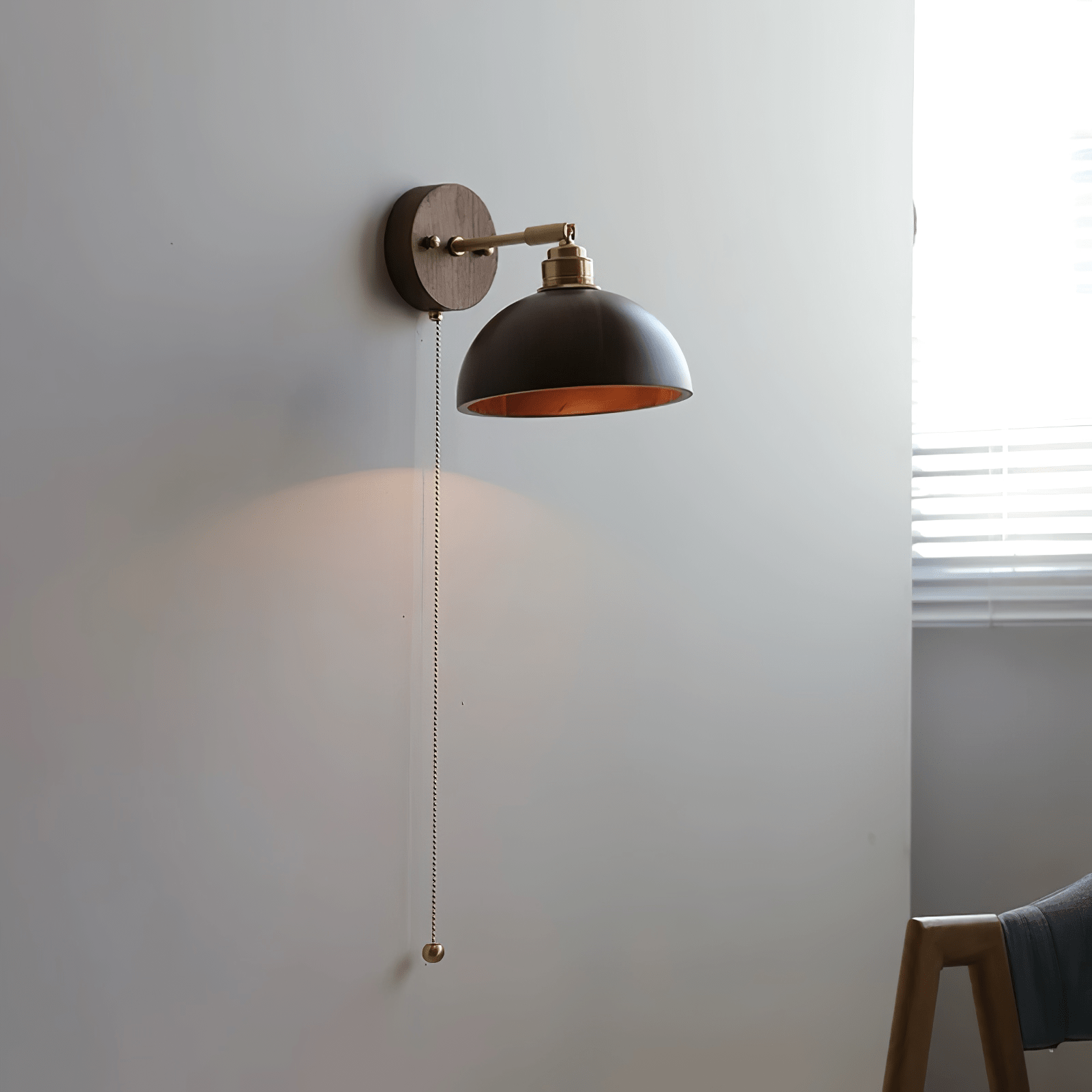 Rhett Pull Wall Lamp - Blowlighting