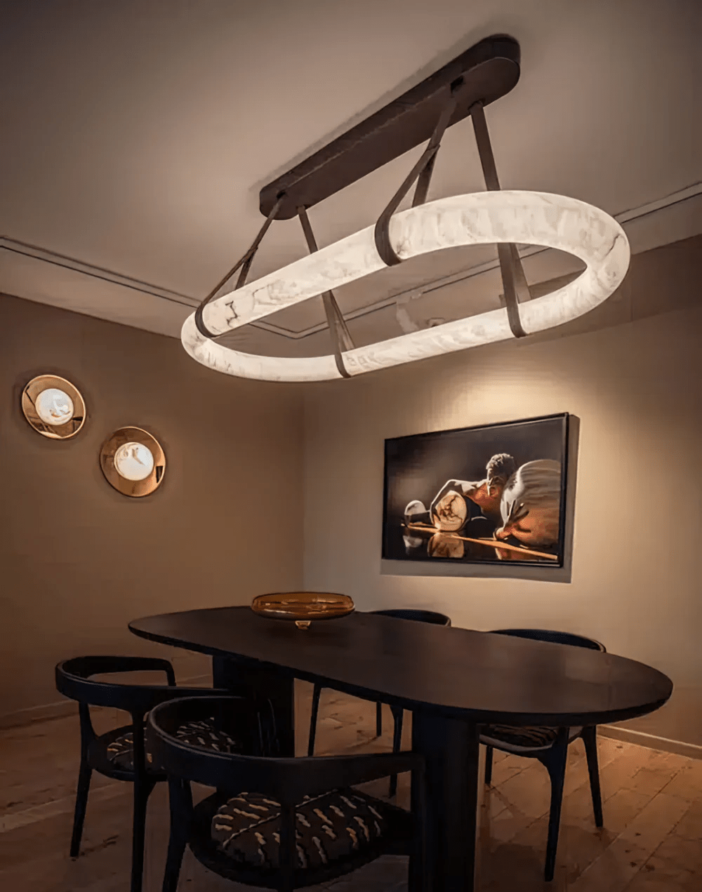 Nerina Alabaster Pendant Light - Blowlighting