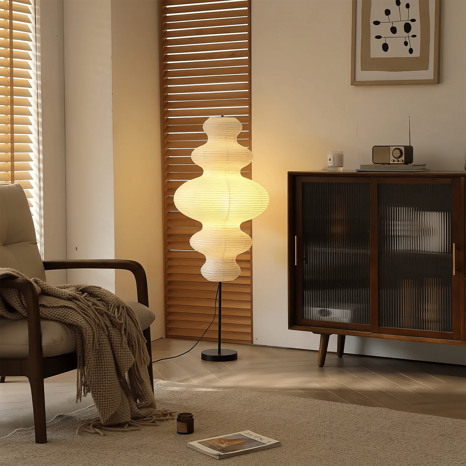 Akari Juni Floor Lamp - Blowlighting