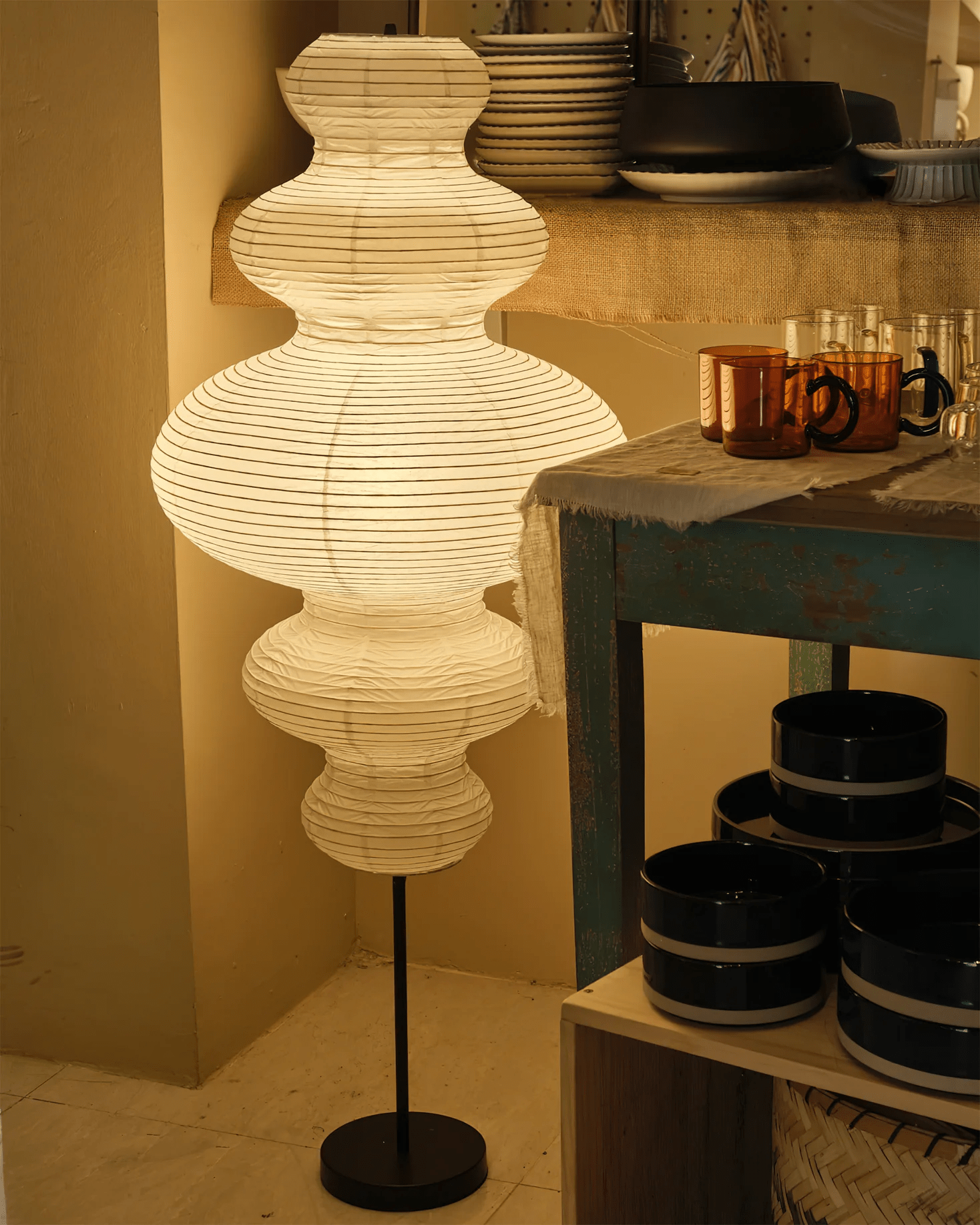 Akari Juni Floor Lamp - Blowlighting