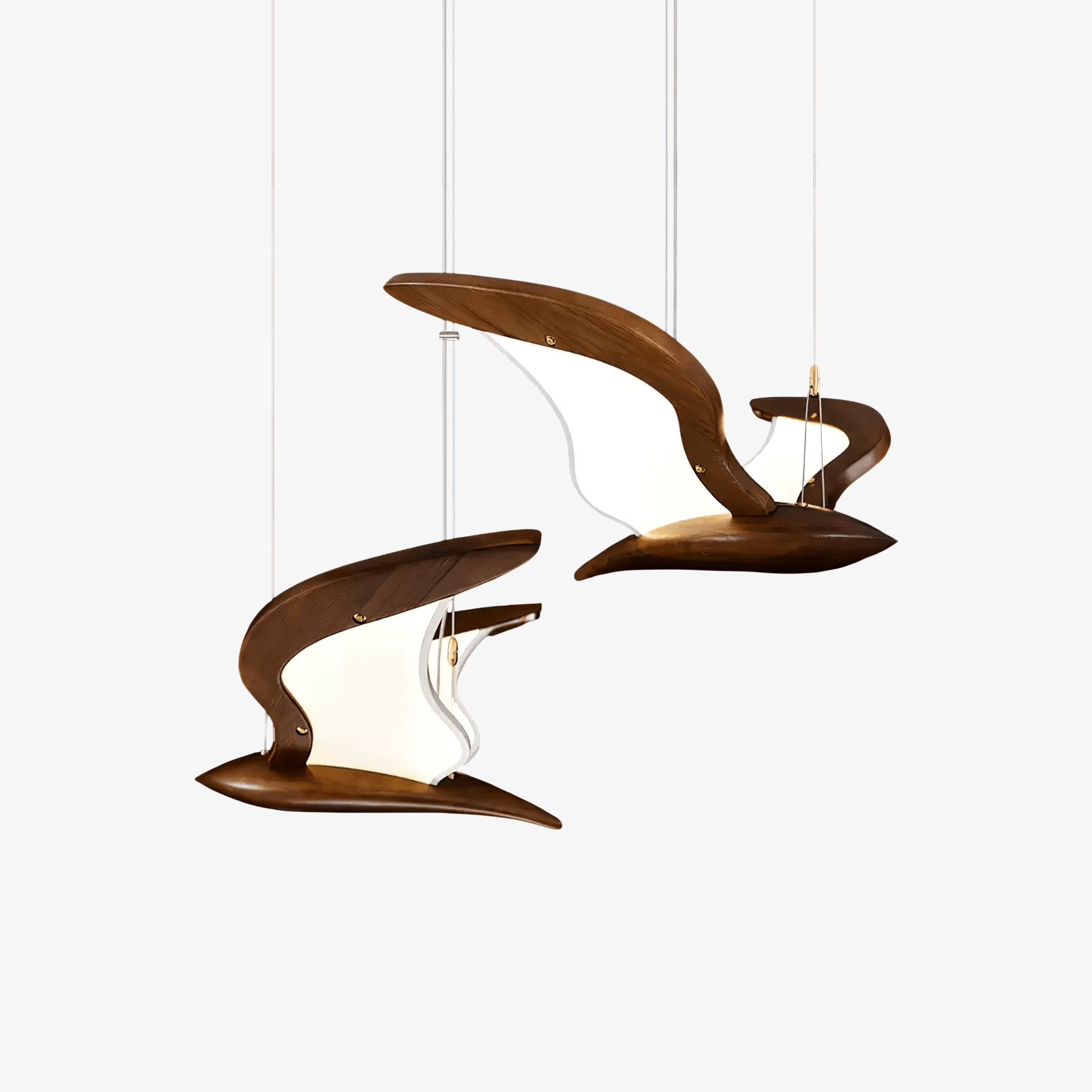 Lyvynia Organic Wood Pendant Light - Blowlighting