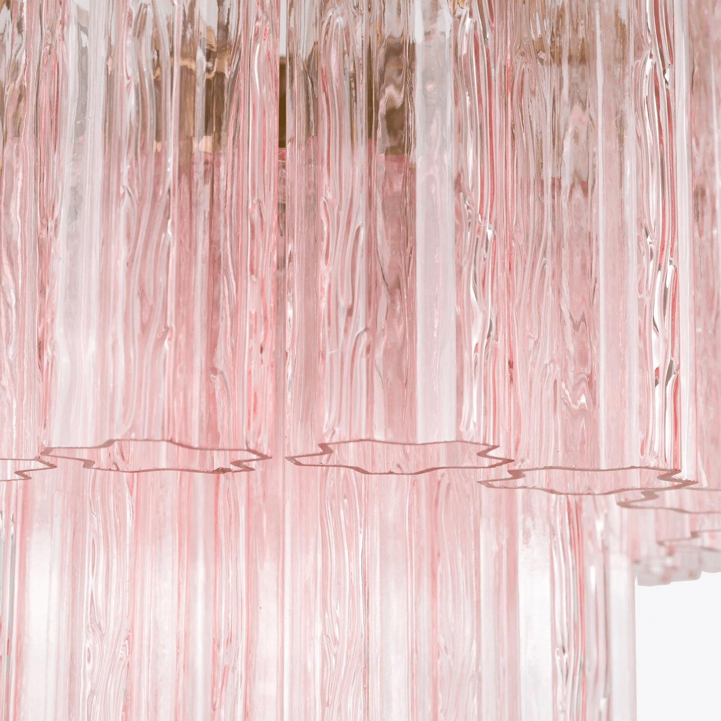 Aurora Chandelier Small Treviso Murano Glass Tube - Blowlighting