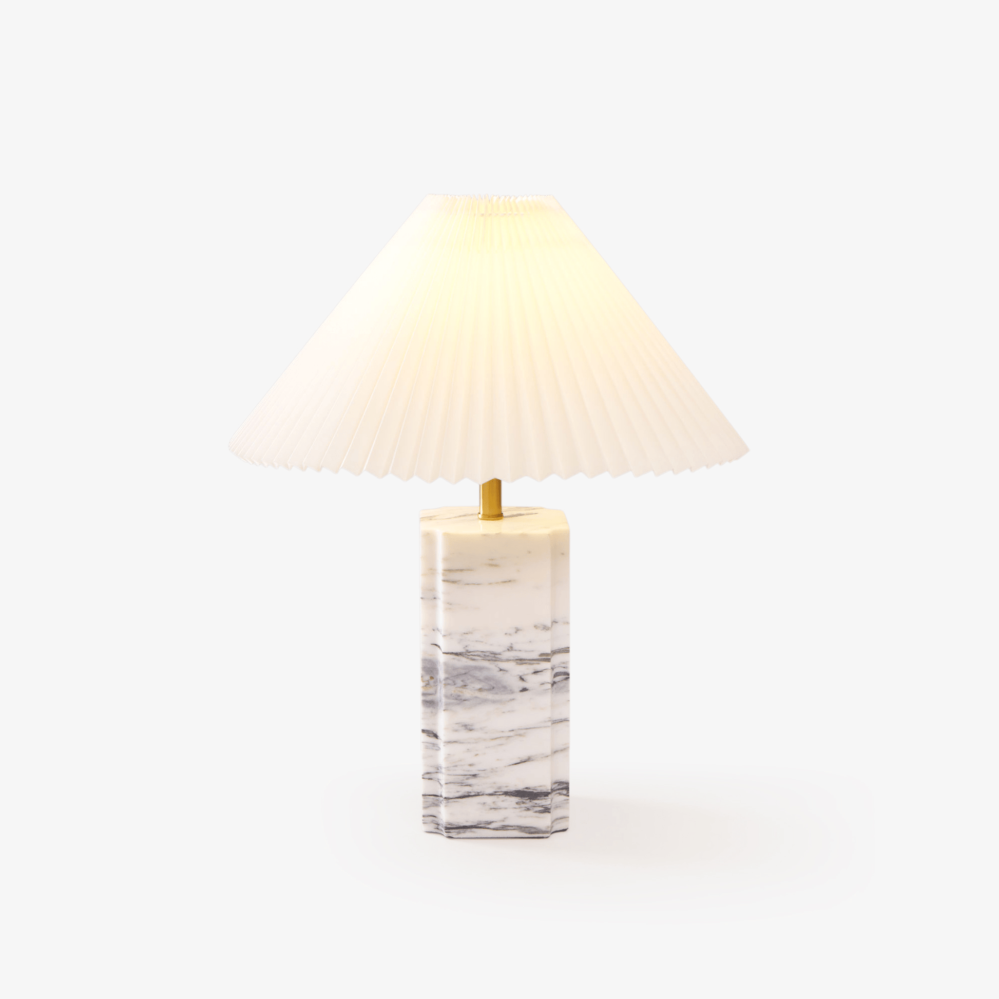 Bianca Marble Table Lamp - Blowlighting