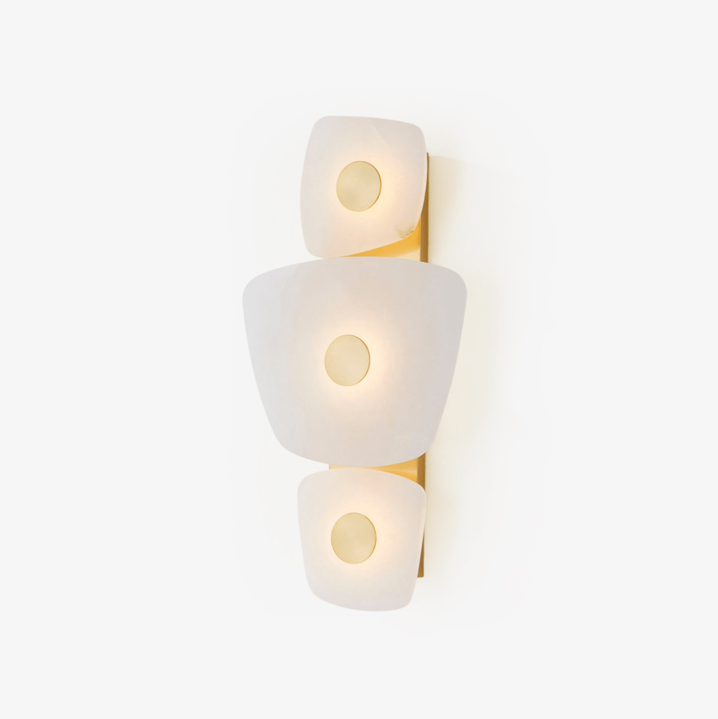 Vavenarae Asymmetric Alabaster Wall Light - Blowlighting