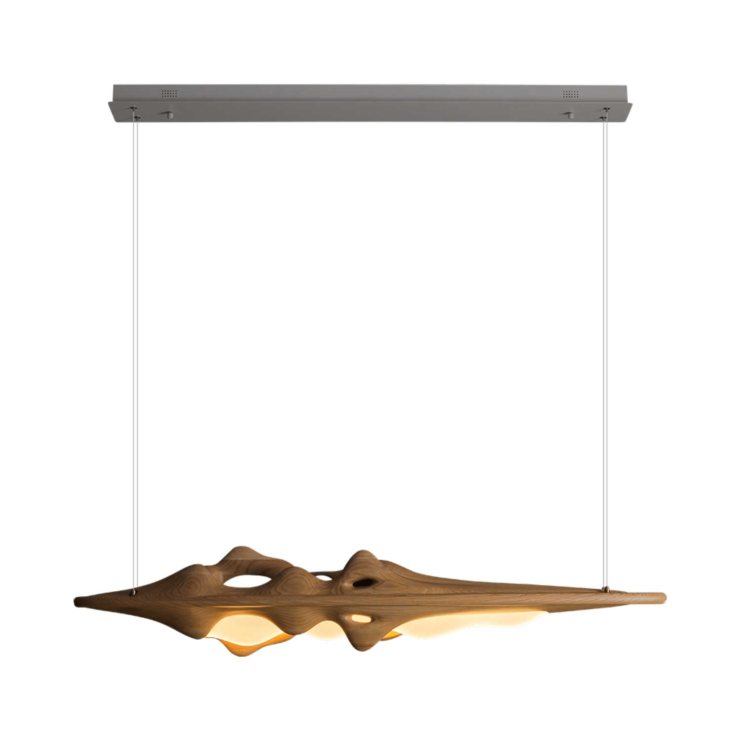 Ulsorira Topographic Wood Pendant Light - Blowlighting
