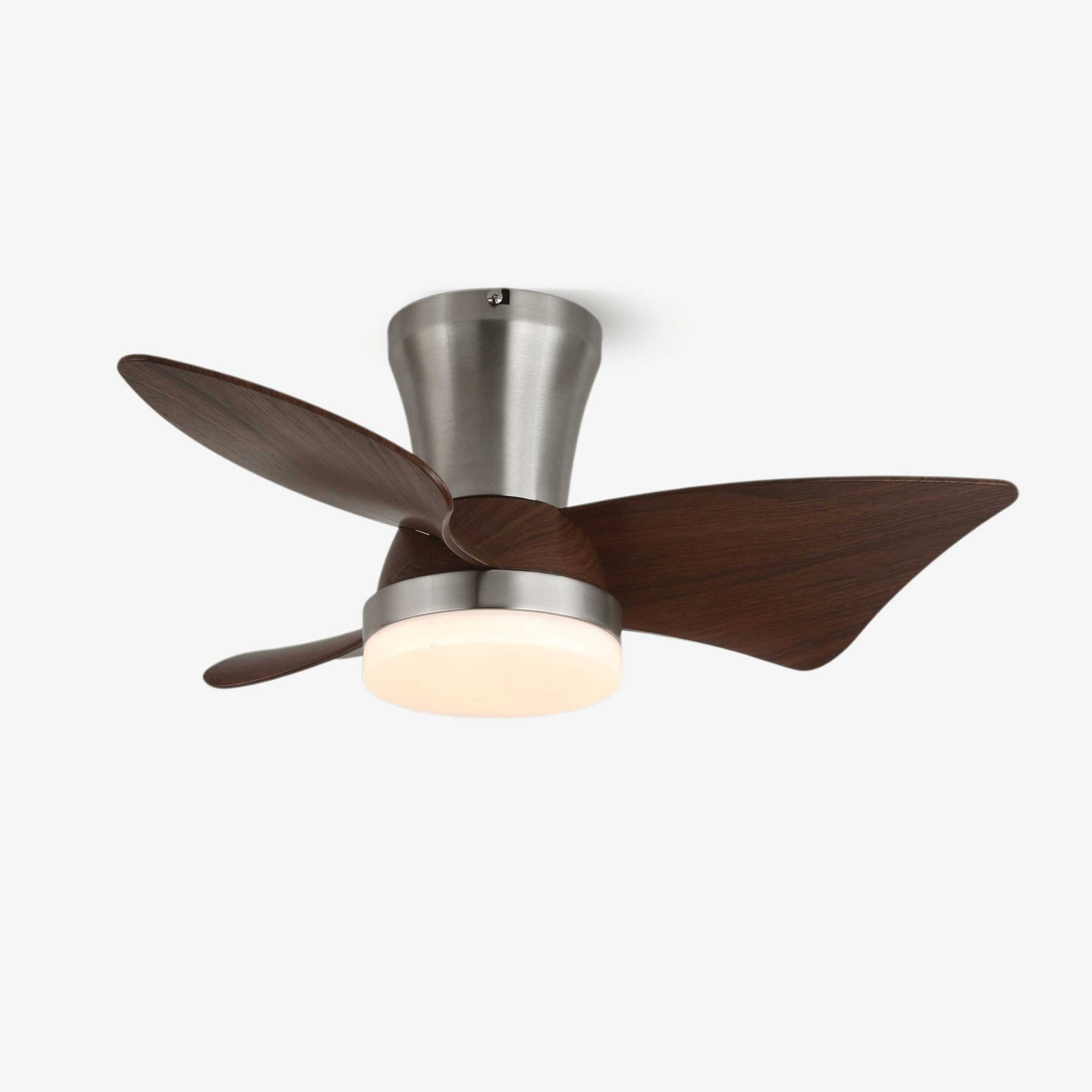 Caspian Modern Wood Ceiling Fan Light - Blowlighting