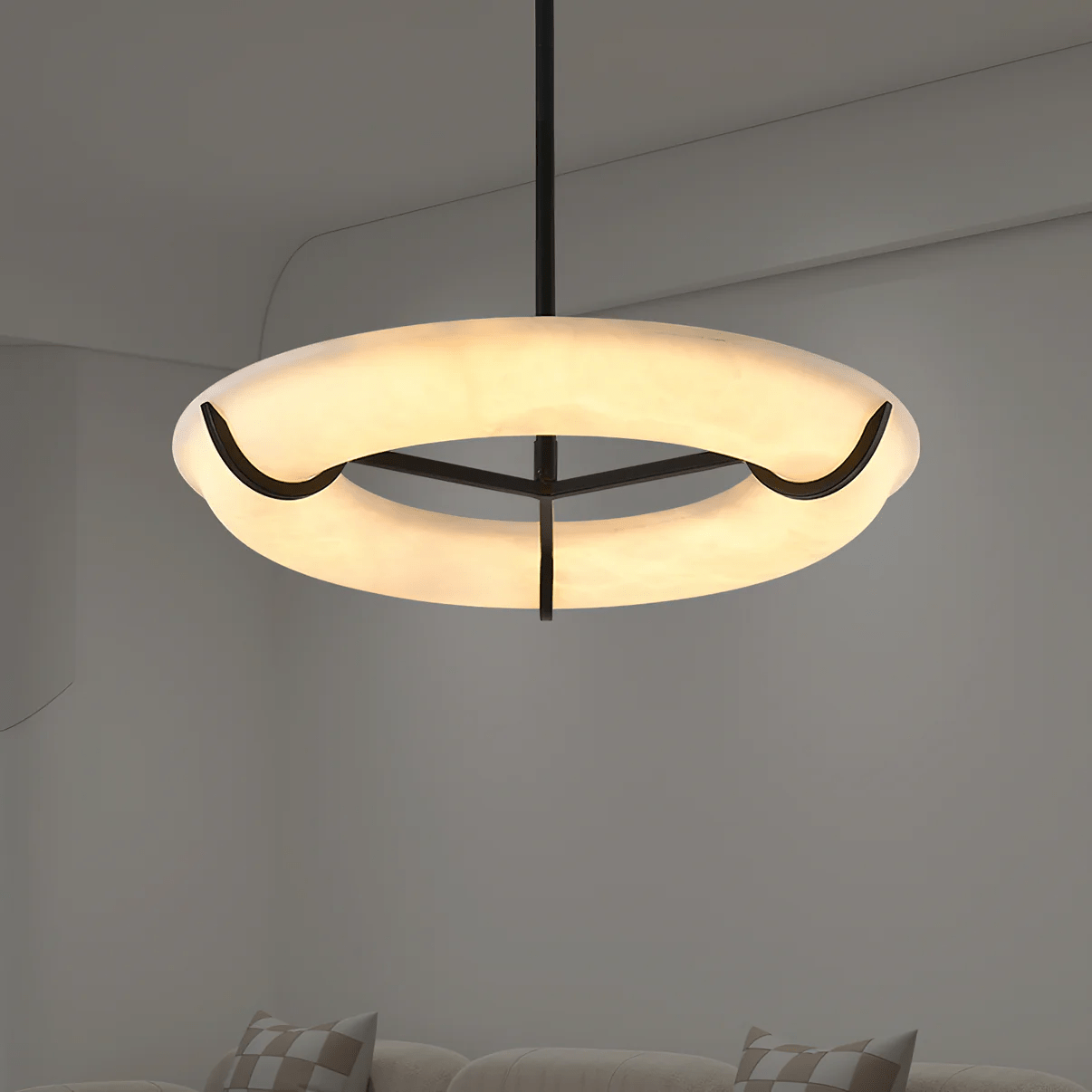 Uvare Alabaster Chandelier - Blowlighting