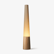 Cone Wooden Floor Lamp - Blowlighting