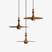 Wooden Spin Pendant Light - Blowlighting