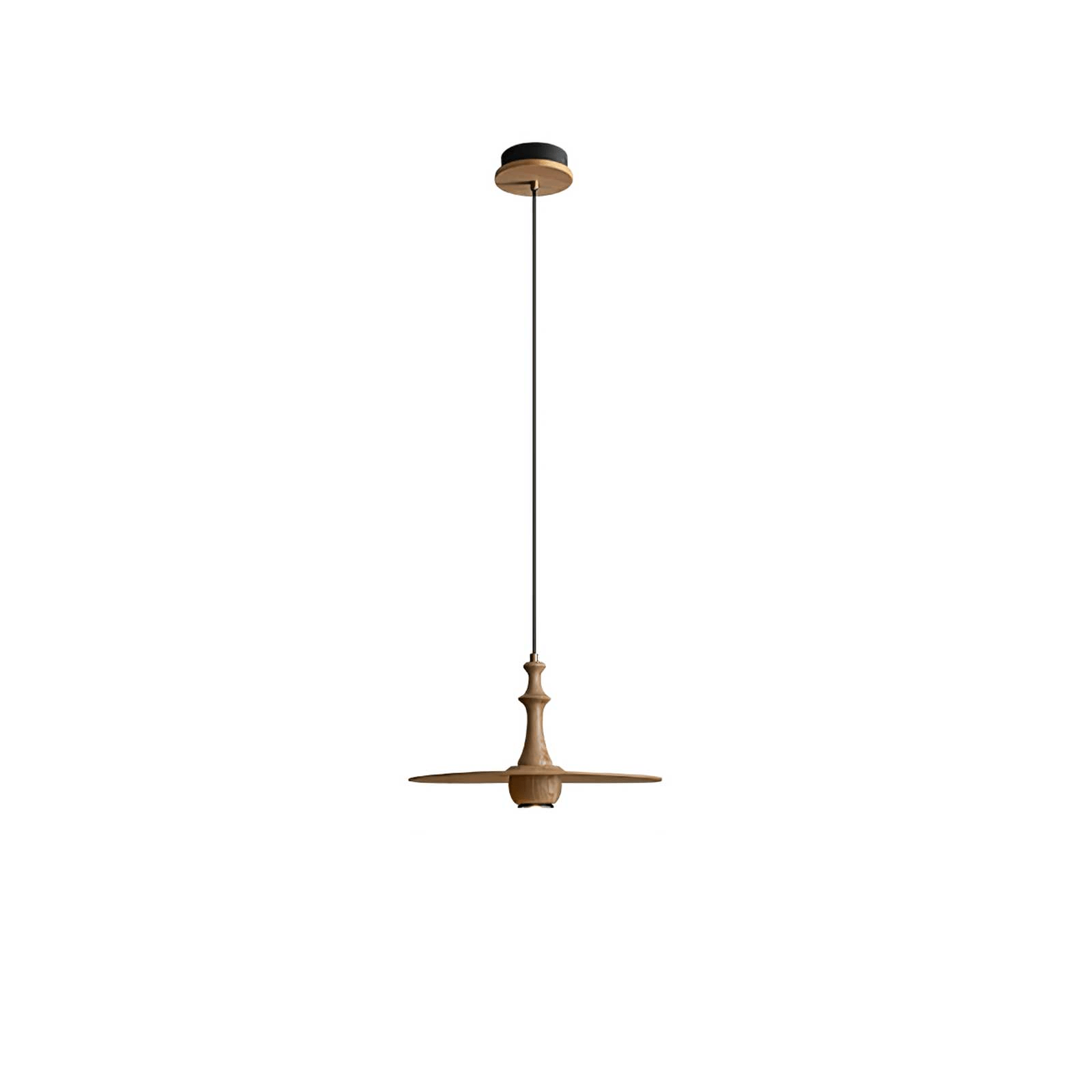 Wooden Spin Pendant Light - Blowlighting