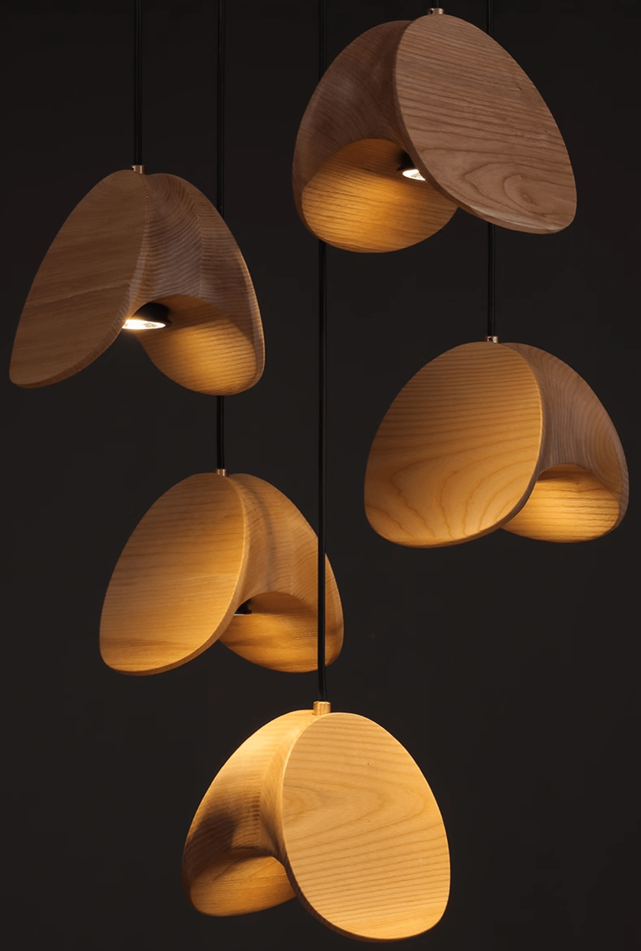 Tavro Minimalist Wood Pendant Light - Blowlighting