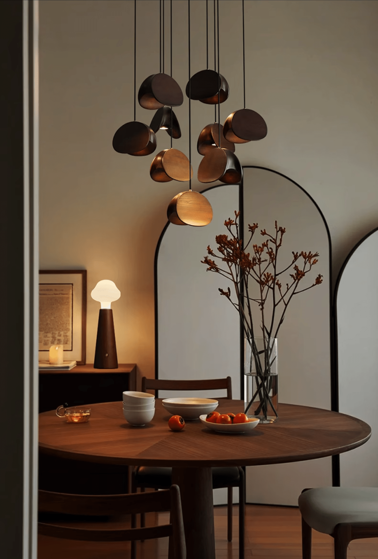 Tavro Minimalist Wood Pendant Light - Blowlighting