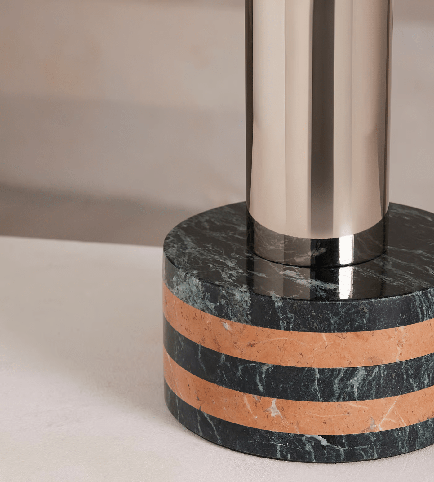Luno Chrome Table Lamp - Blowlighting
