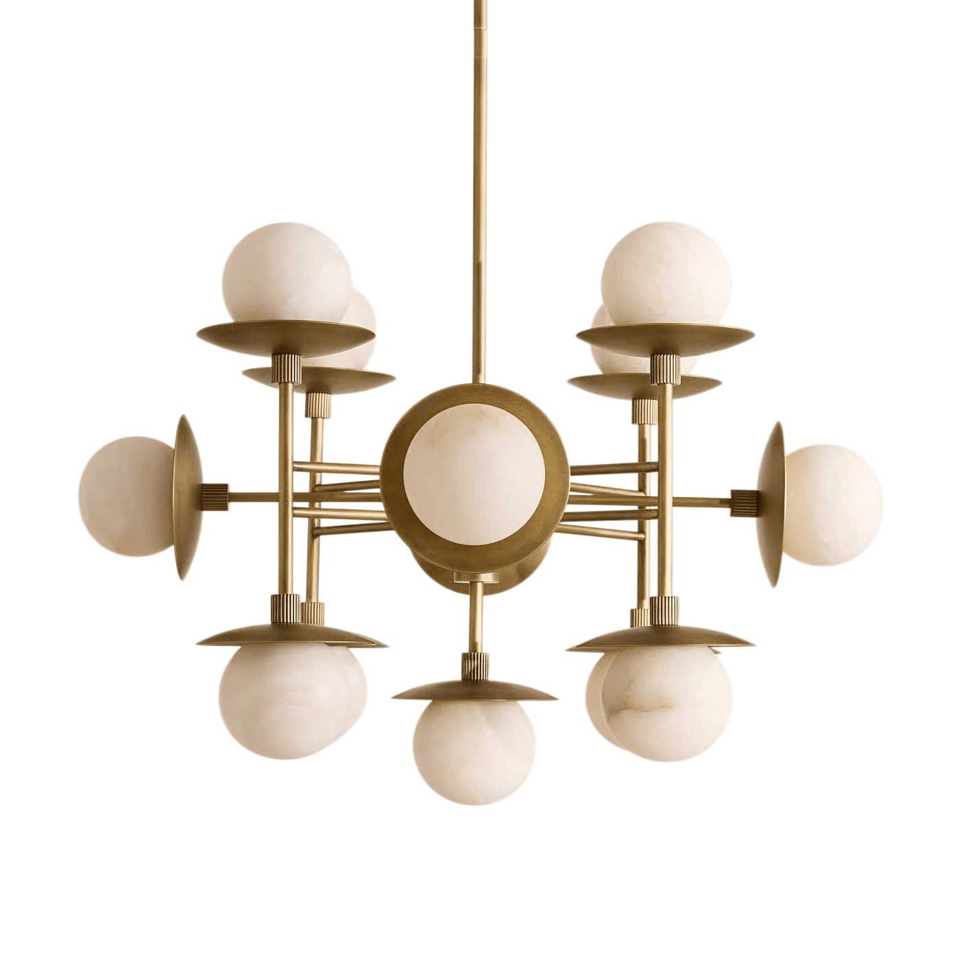 Oshayra Sputnik Alabaster Chandelier - Blowlighting