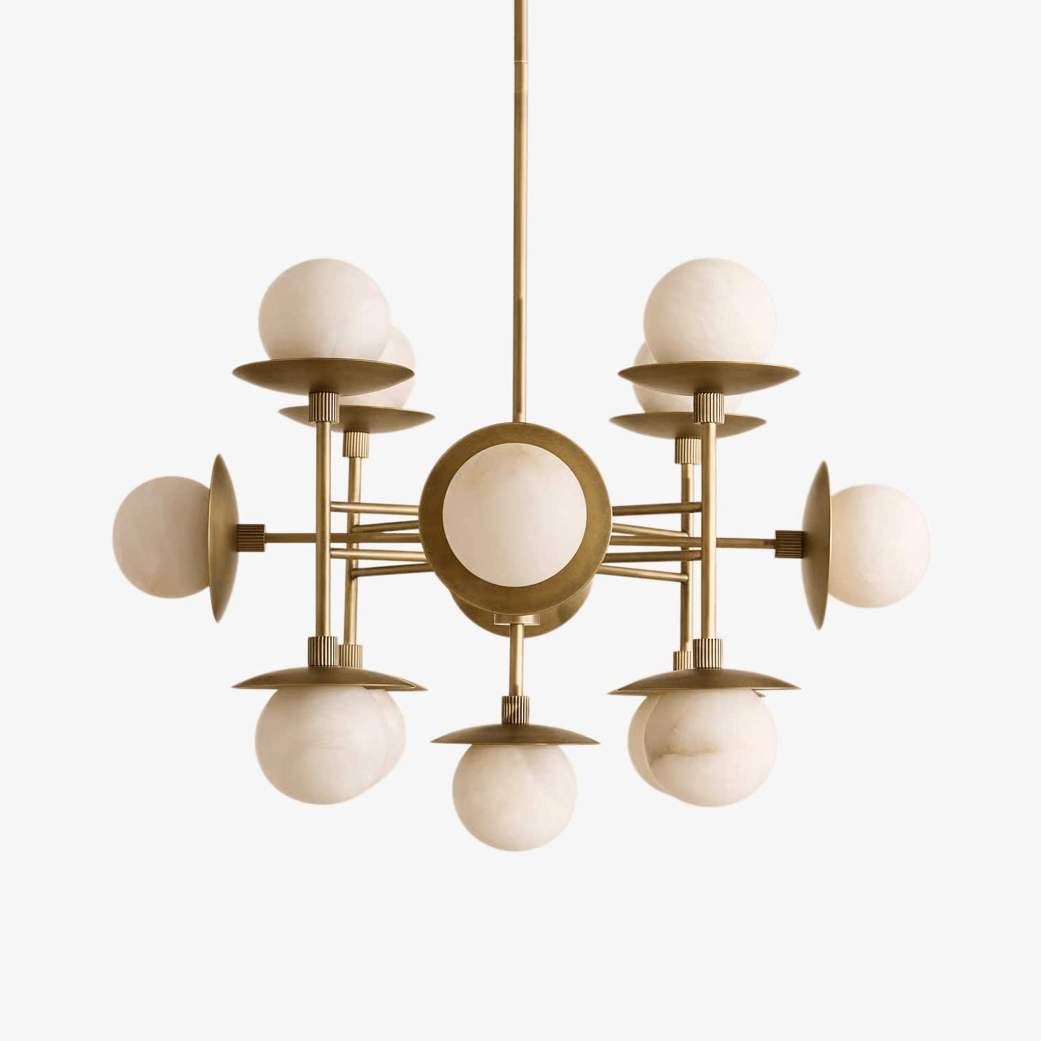 Oshayra Sputnik Alabaster Chandelier - Blowlighting