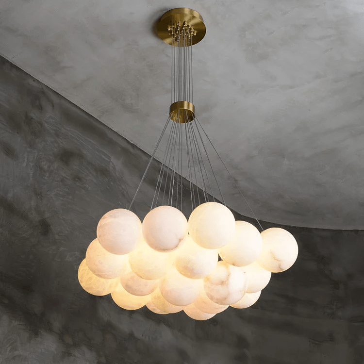Zovenila Alabaster Chandelier - Blowlighting