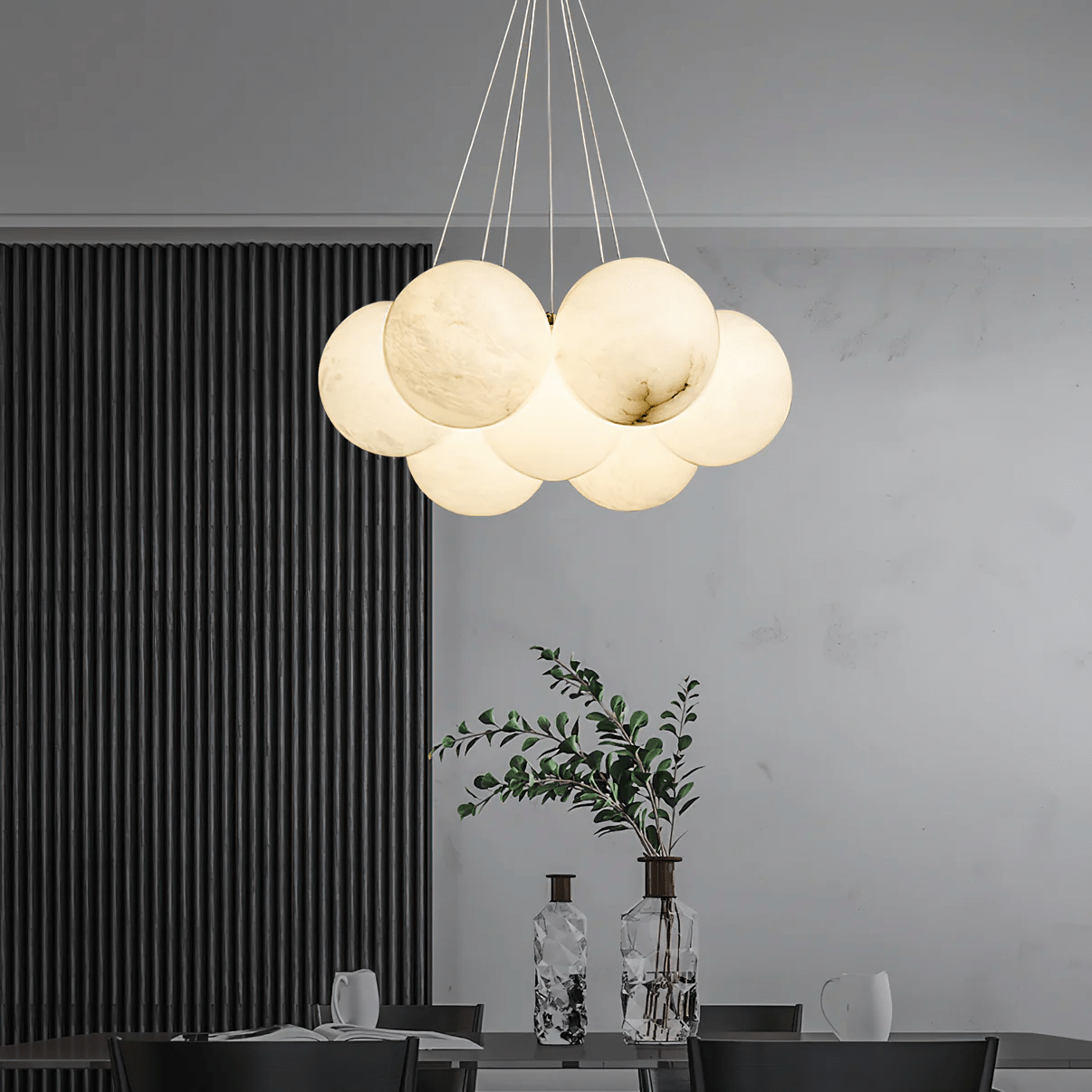 Zovenila Alabaster Chandelier - Blowlighting
