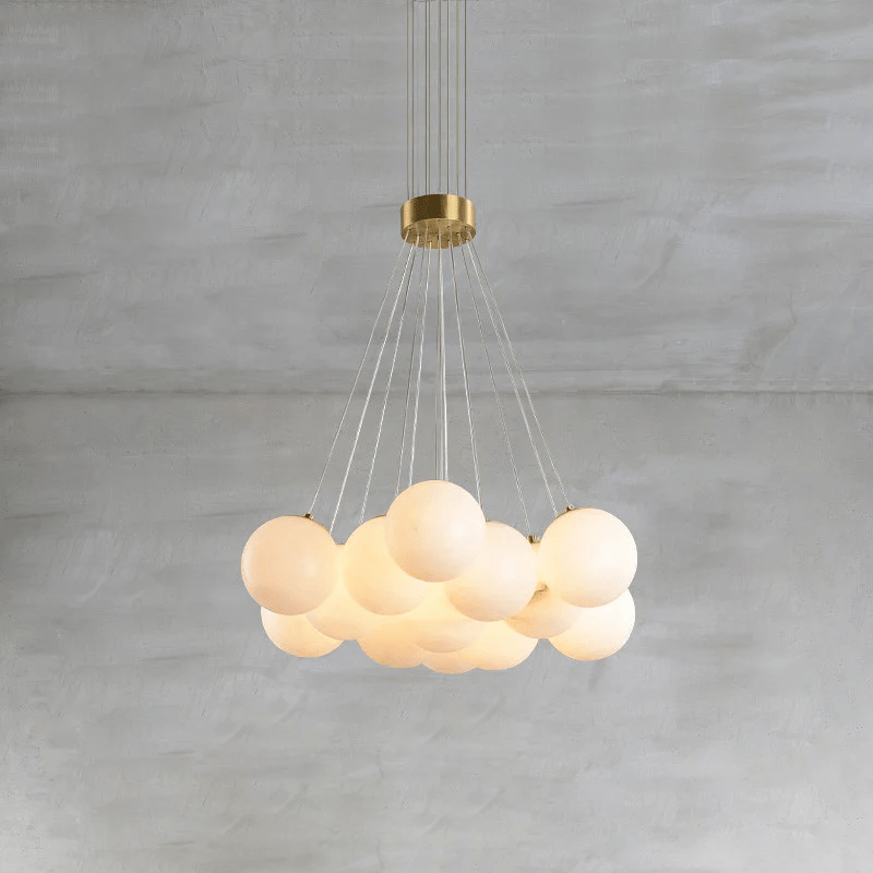 Zovenila Alabaster Chandelier - Blowlighting