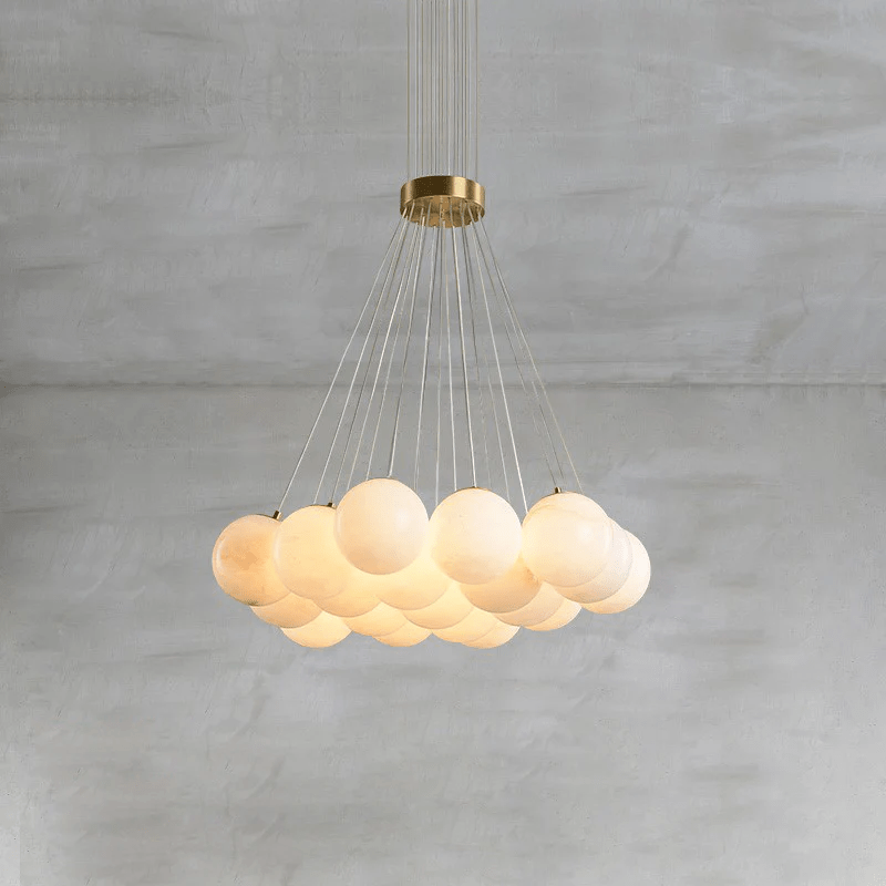 Zovenila Alabaster Chandelier - Blowlighting
