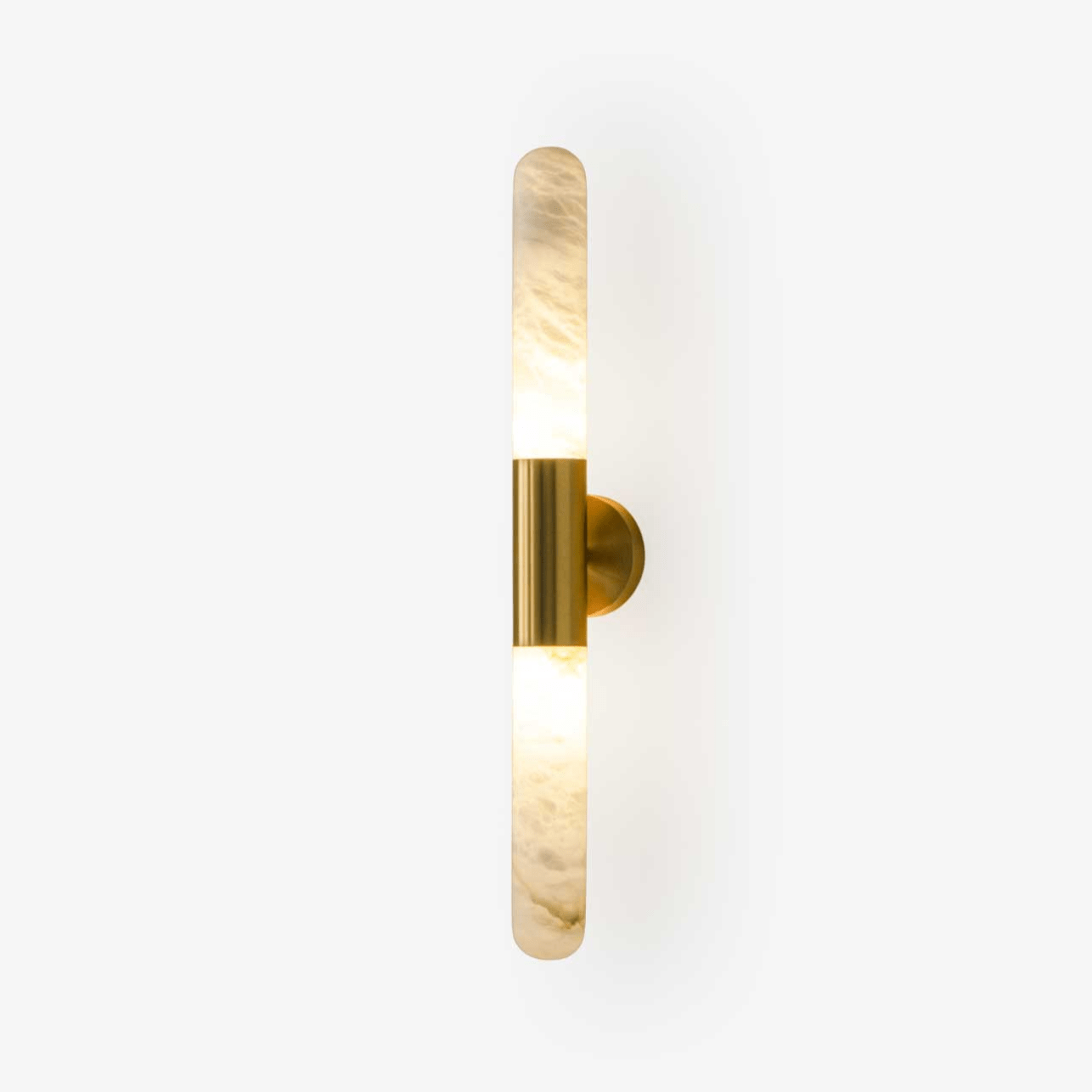 Evtalos Cylinder Alabaster Wall Light - Blowlighting