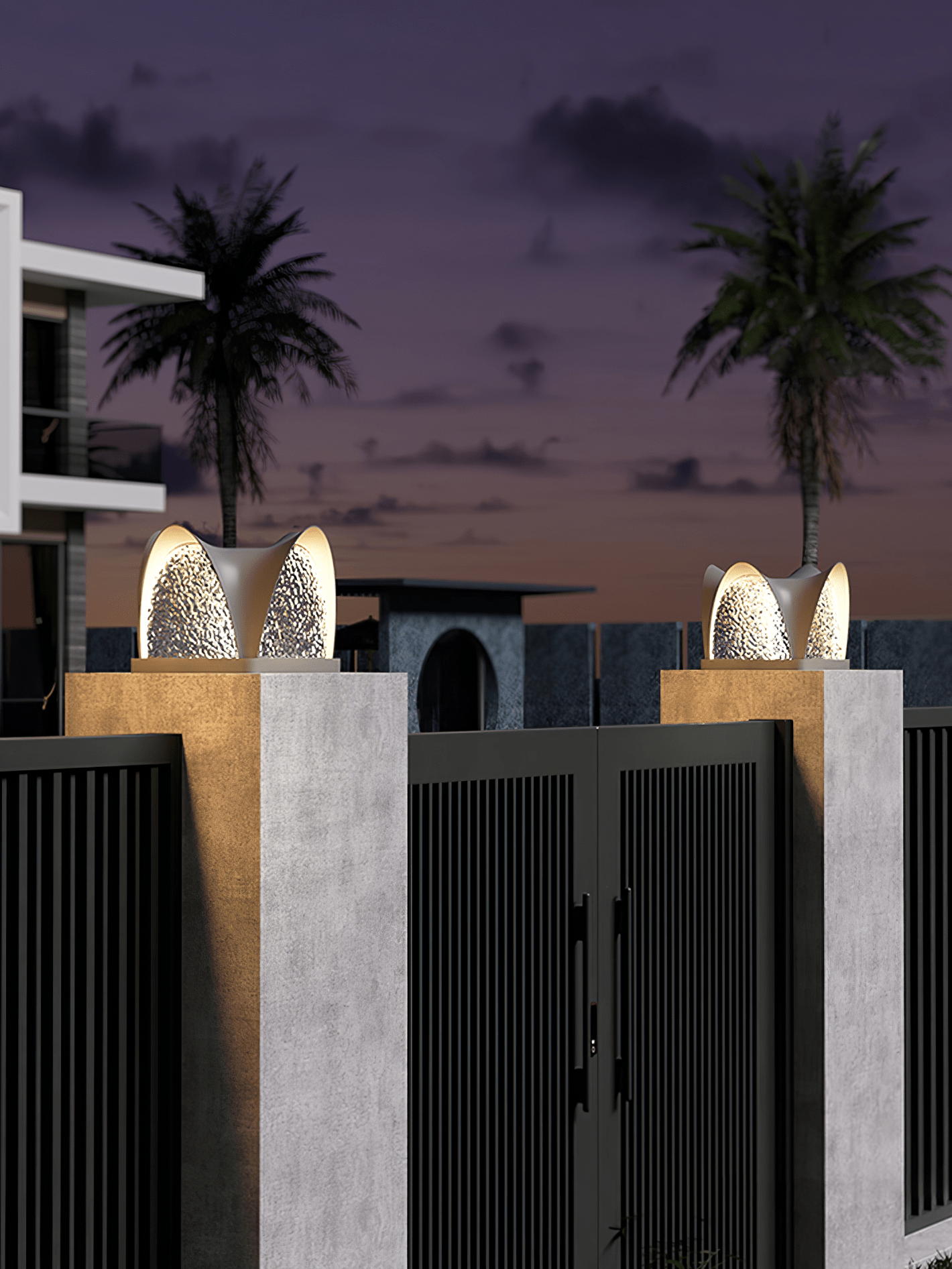 Sculptform Solar Outdoor Light - Blowlighting