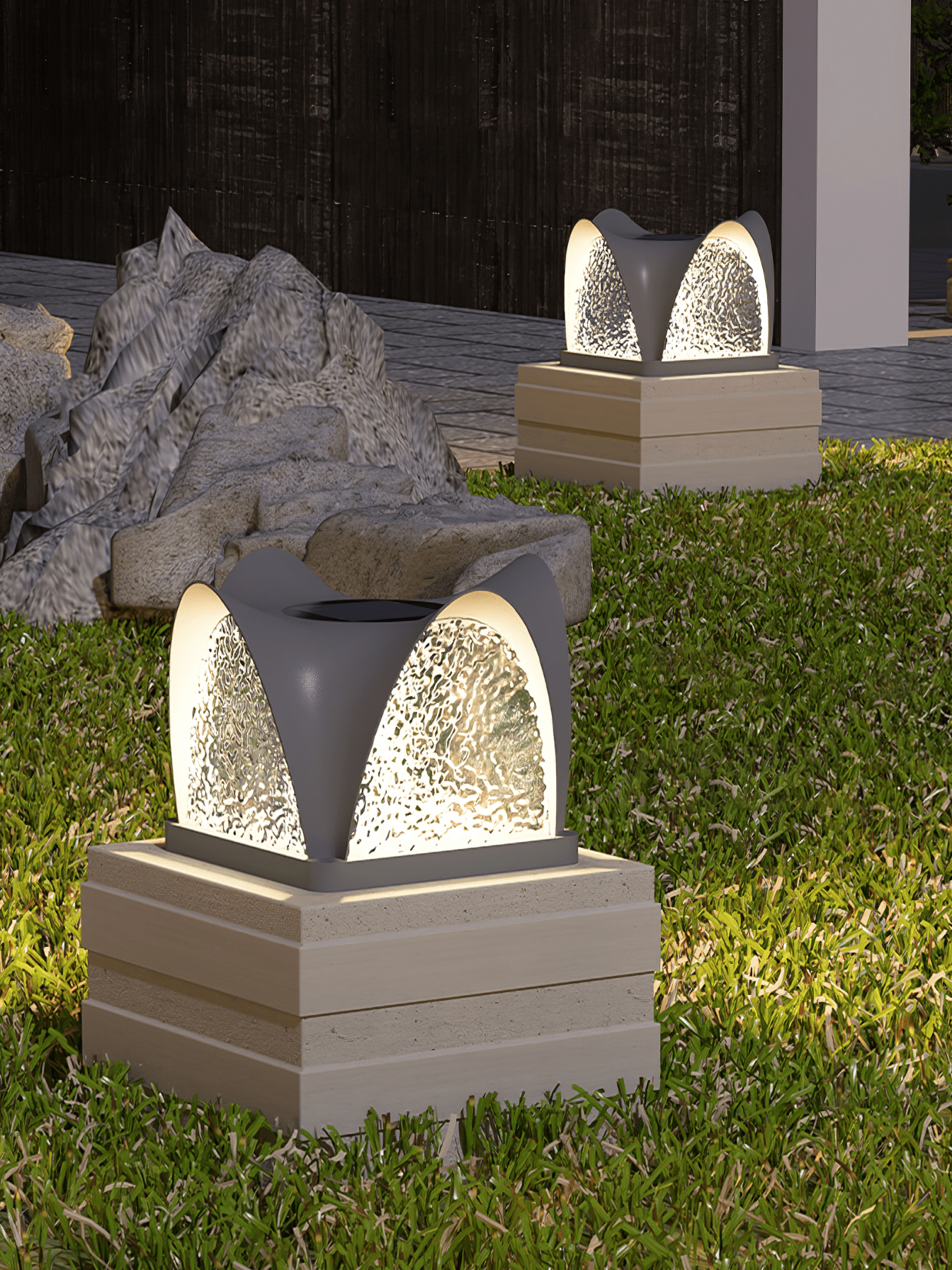 Sculptform Solar Outdoor Light - Blowlighting