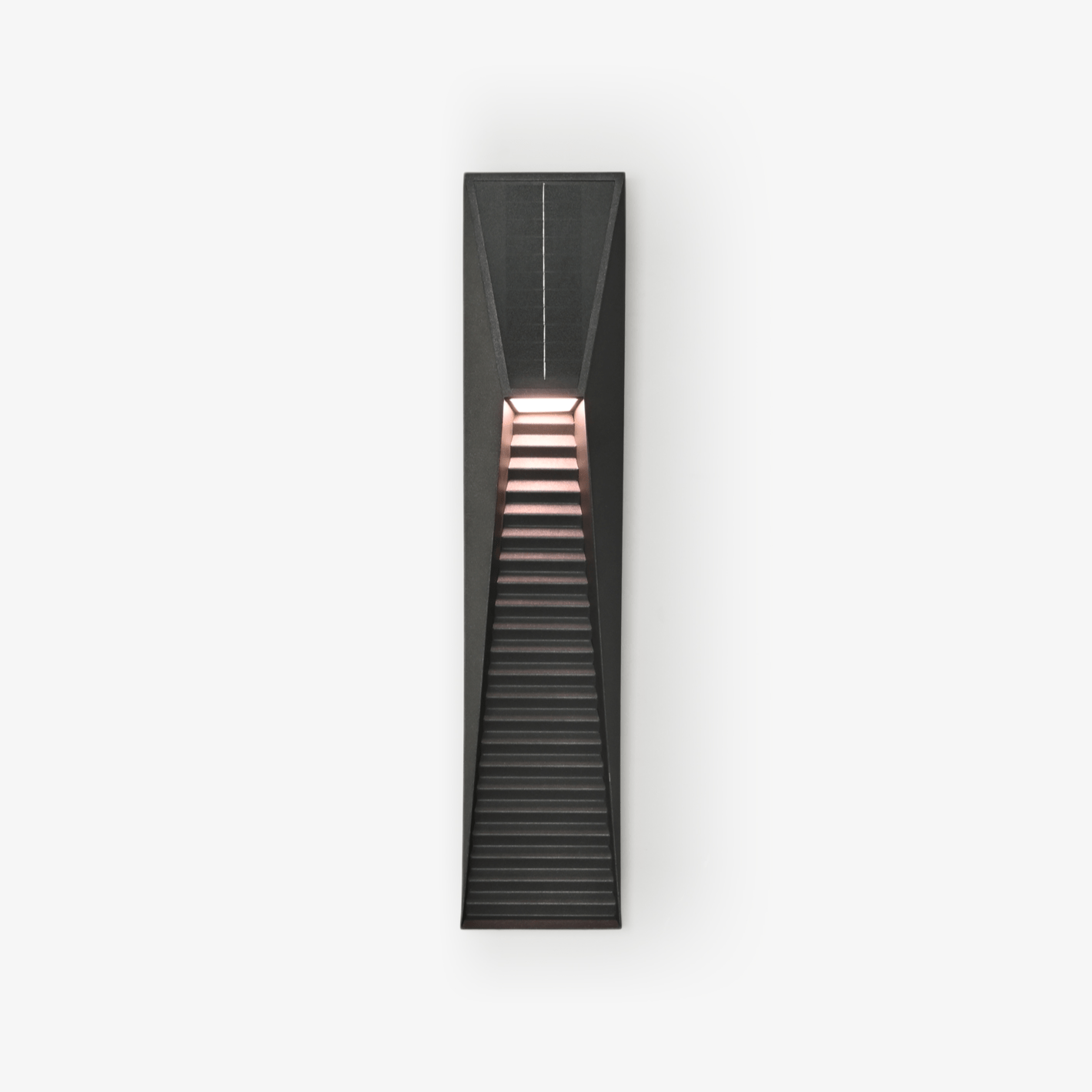 Obsidian Path Solar Outdoor Wall Light - Blowlighting