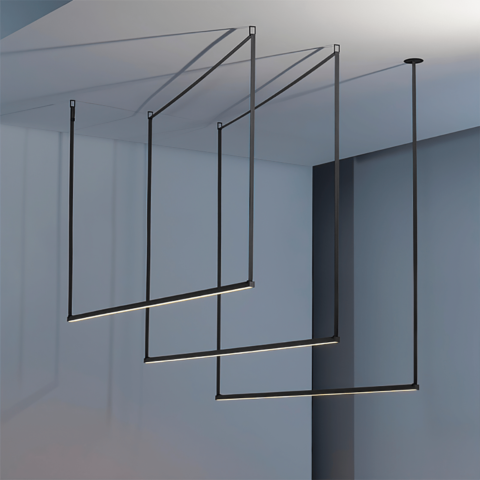 Belto Linear Pendant Light - Blowlighting