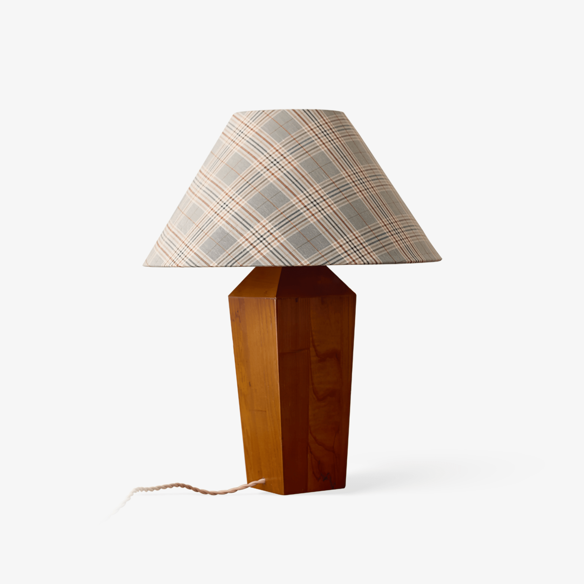 Claremont Plaid Table Lamp - Blowlighting