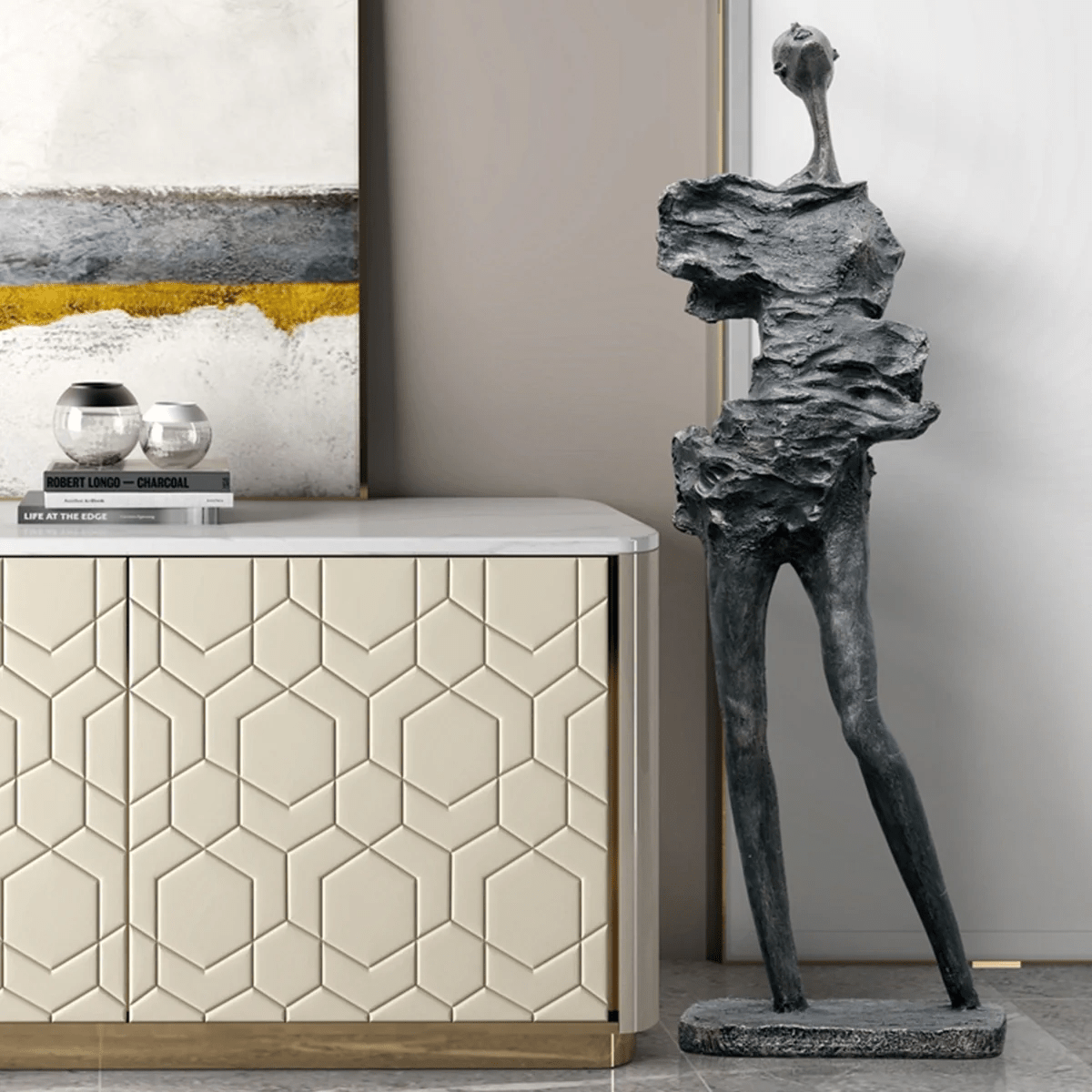 Dravik Sculpture Floor Ornaments - Blowlighting