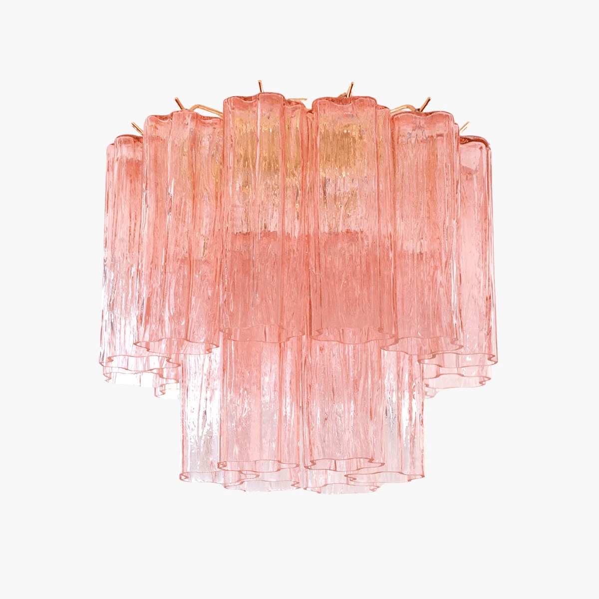 Aurora Ceiling Lamp Pink Waterfall Style - Blowlighting