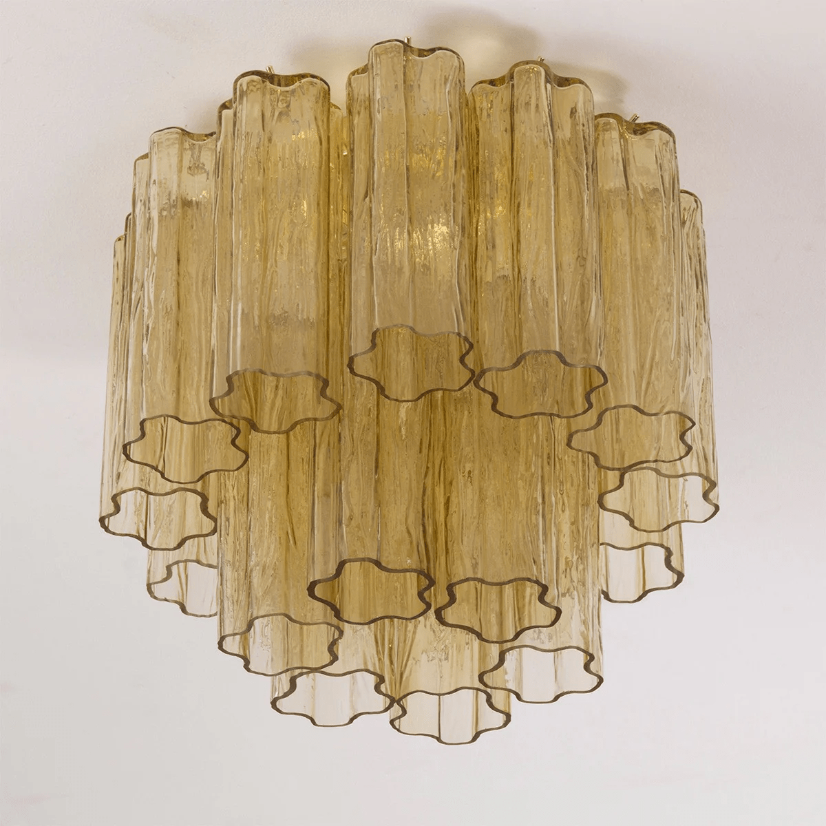 Aurora Ceiling Lamp Pink Waterfall Style - Blowlighting