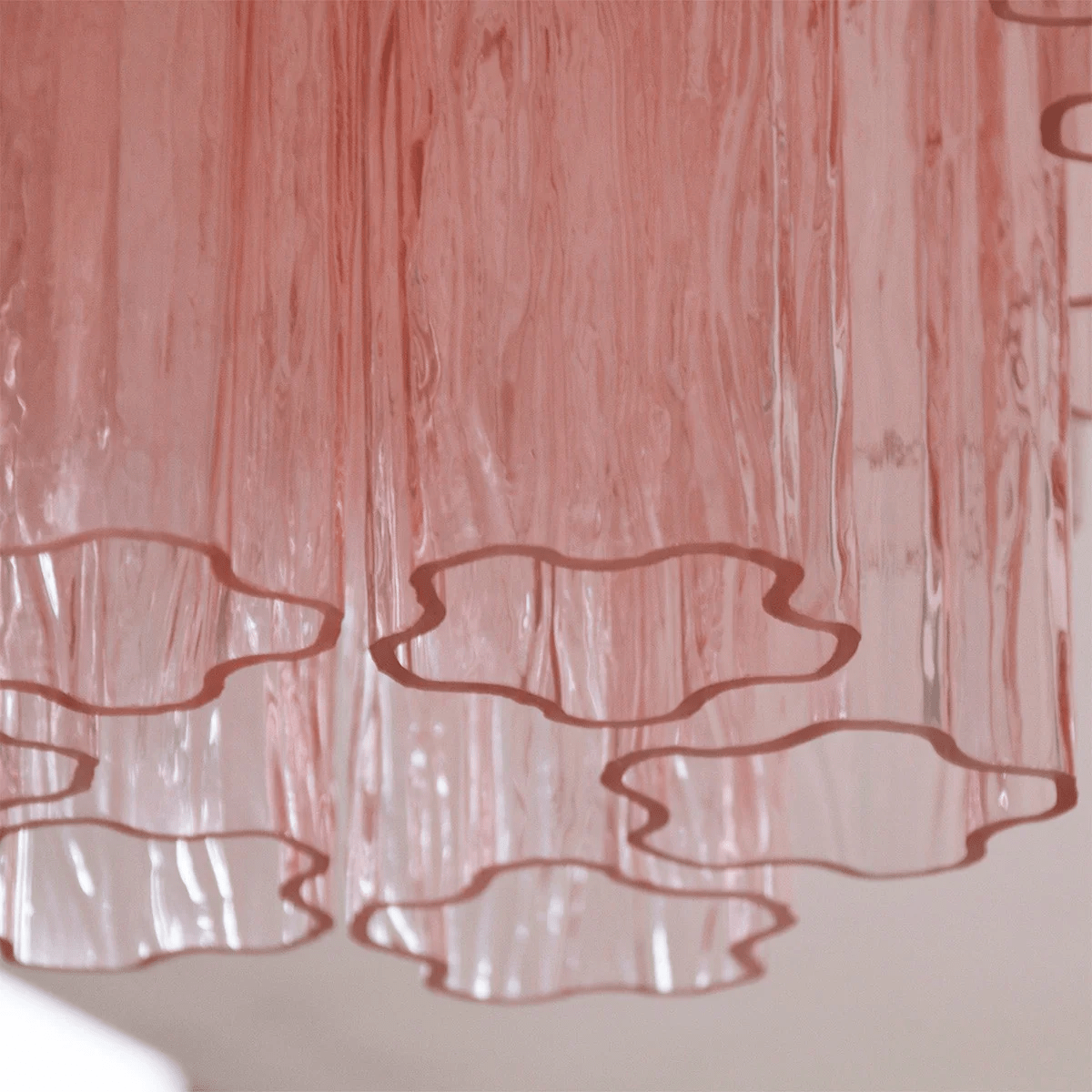 Aurora Ceiling Lamp Pink Waterfall Style - Blowlighting