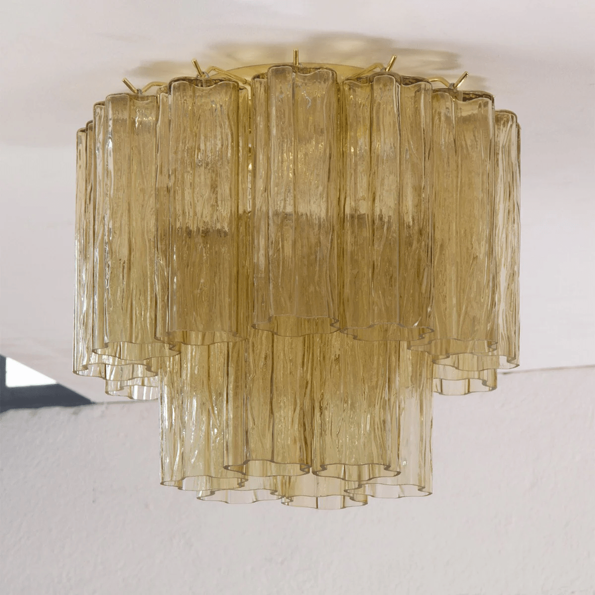 Aurora Ceiling Lamp Pink Waterfall Style - Blowlighting