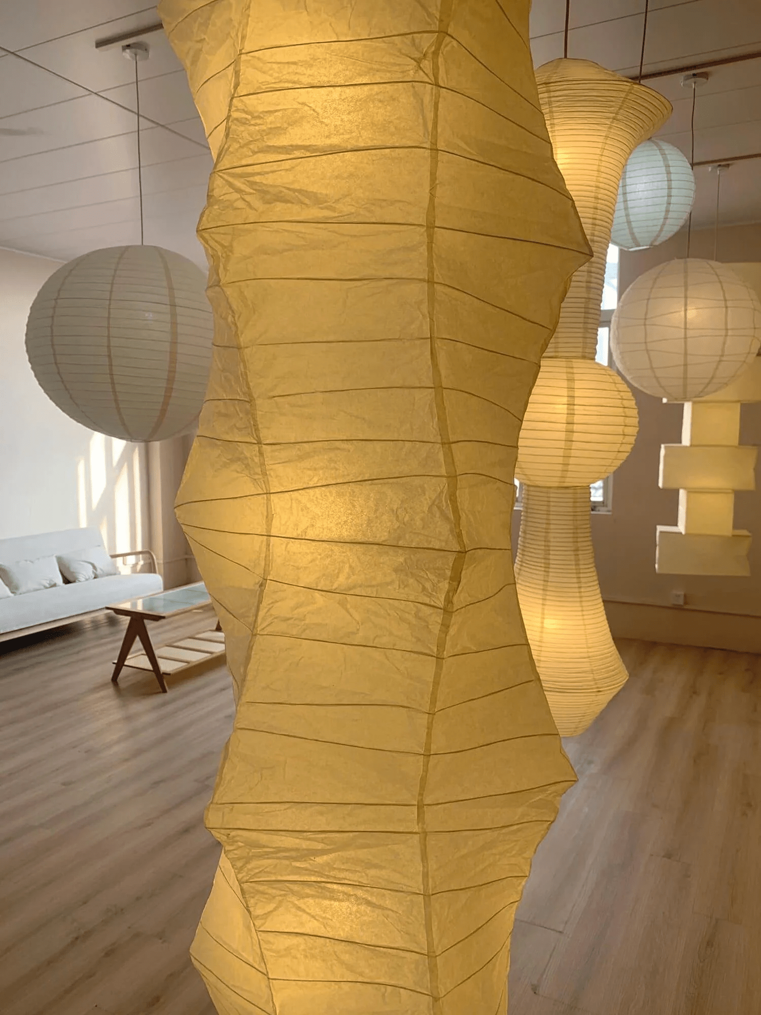 Washi Paper 33N Pendant Light - Blowlighting