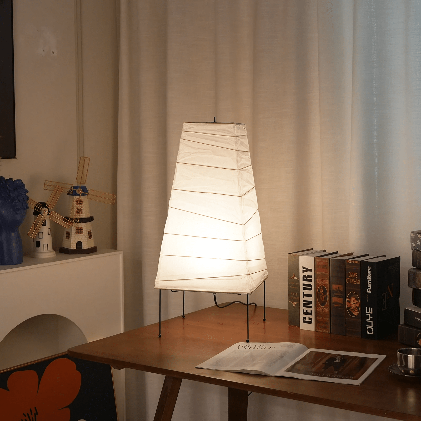 Washi Paper 4N Table Lamp - Blowlighting