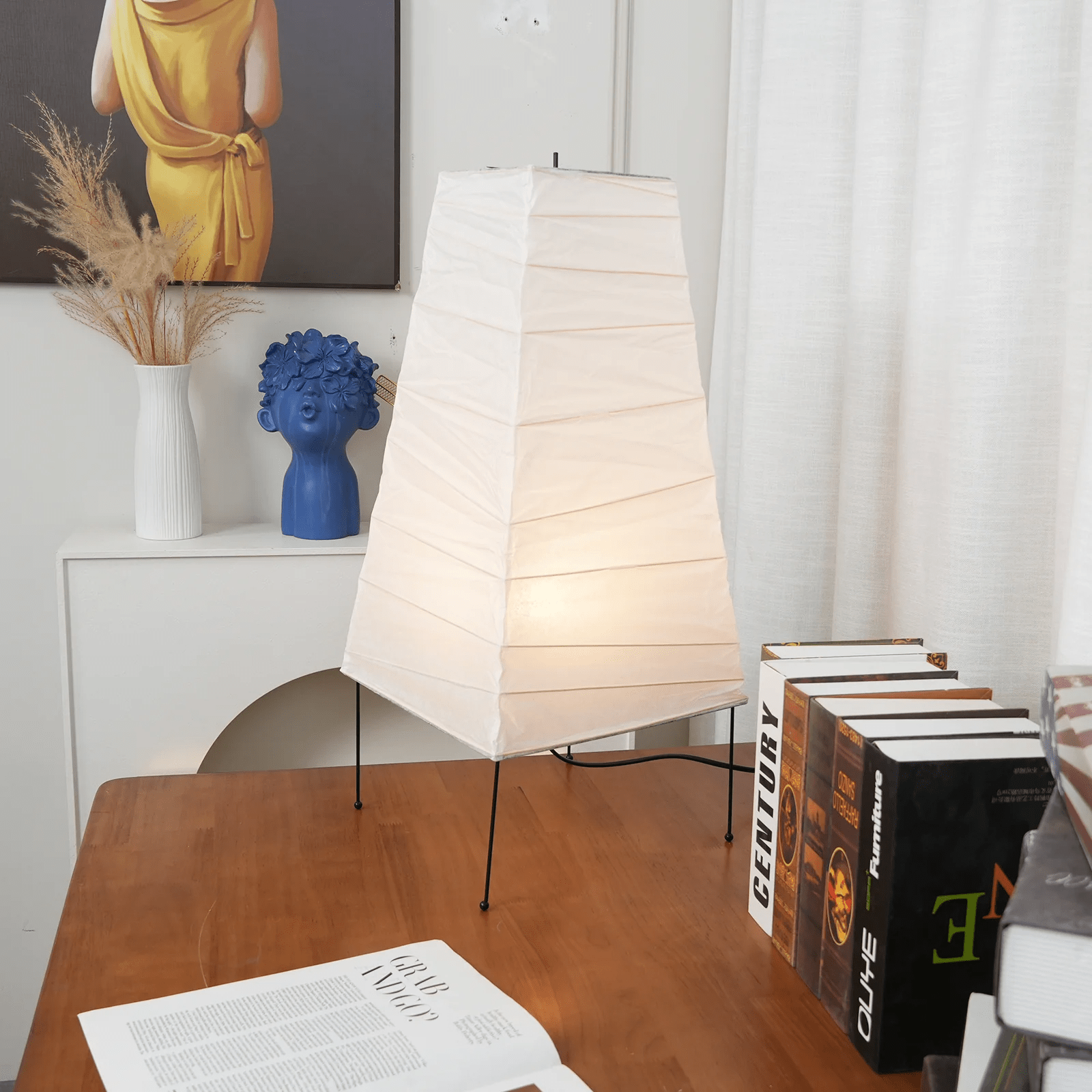 Washi Paper 4N Table Lamp - Blowlighting
