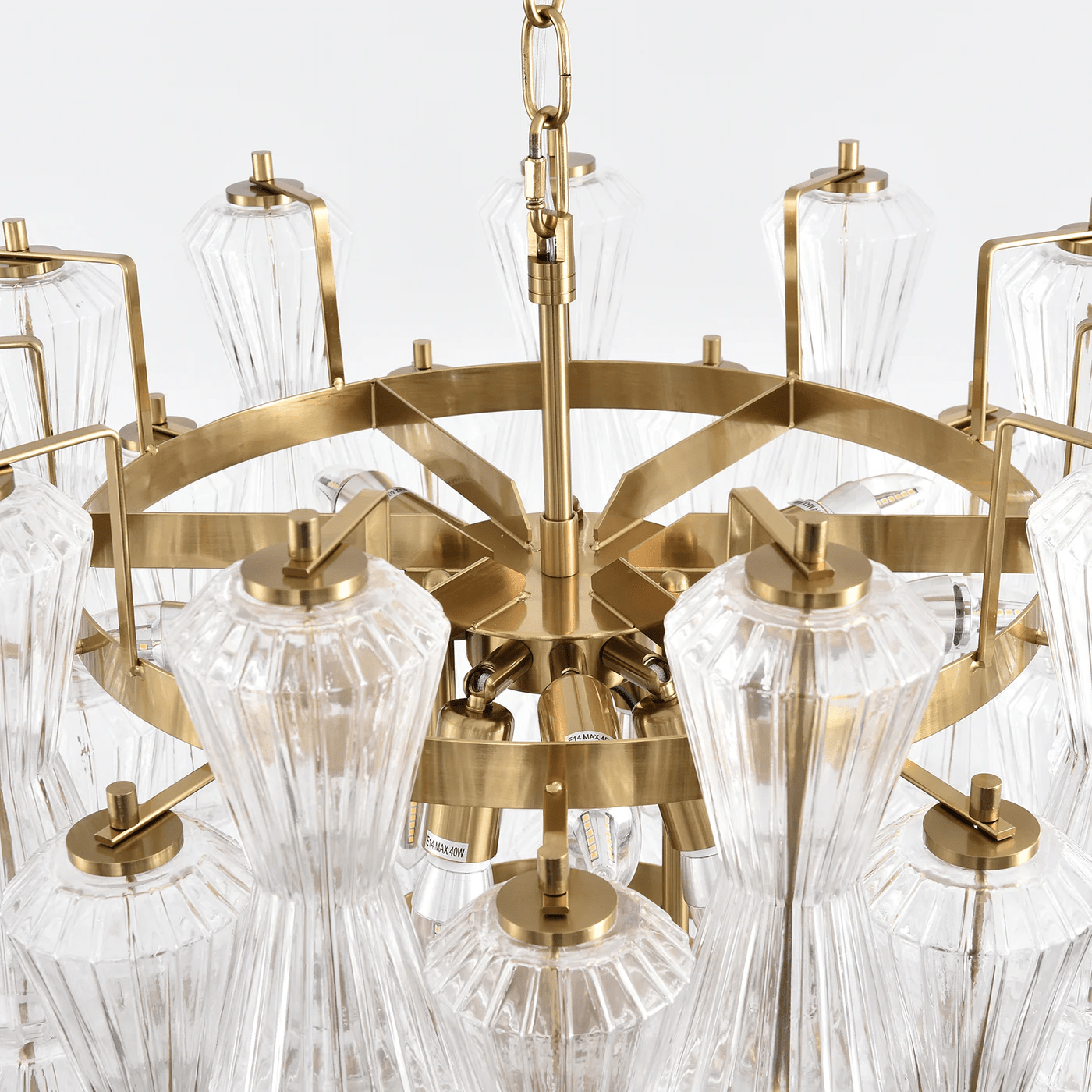 Aurora Chandelier Murano Glass Floral Cascade - Blowlighting
